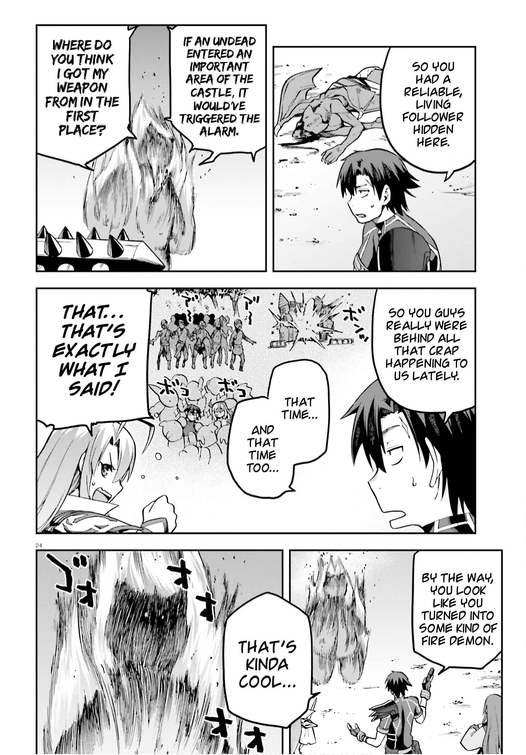 Page 24 Chapter 37 Sentouin, Hakenshimasu!