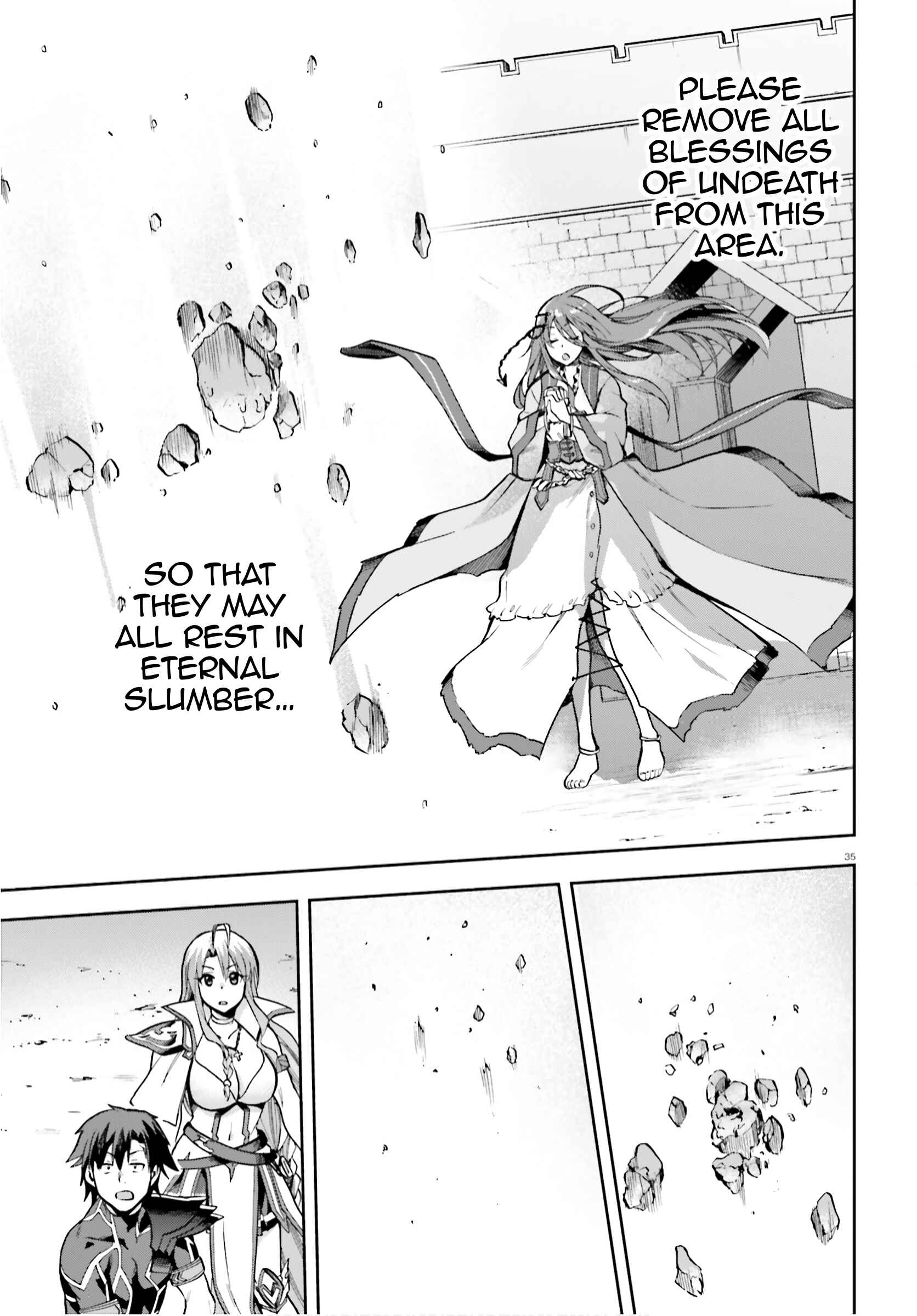 Page 34 Chapter 37 Sentouin, Hakenshimasu!