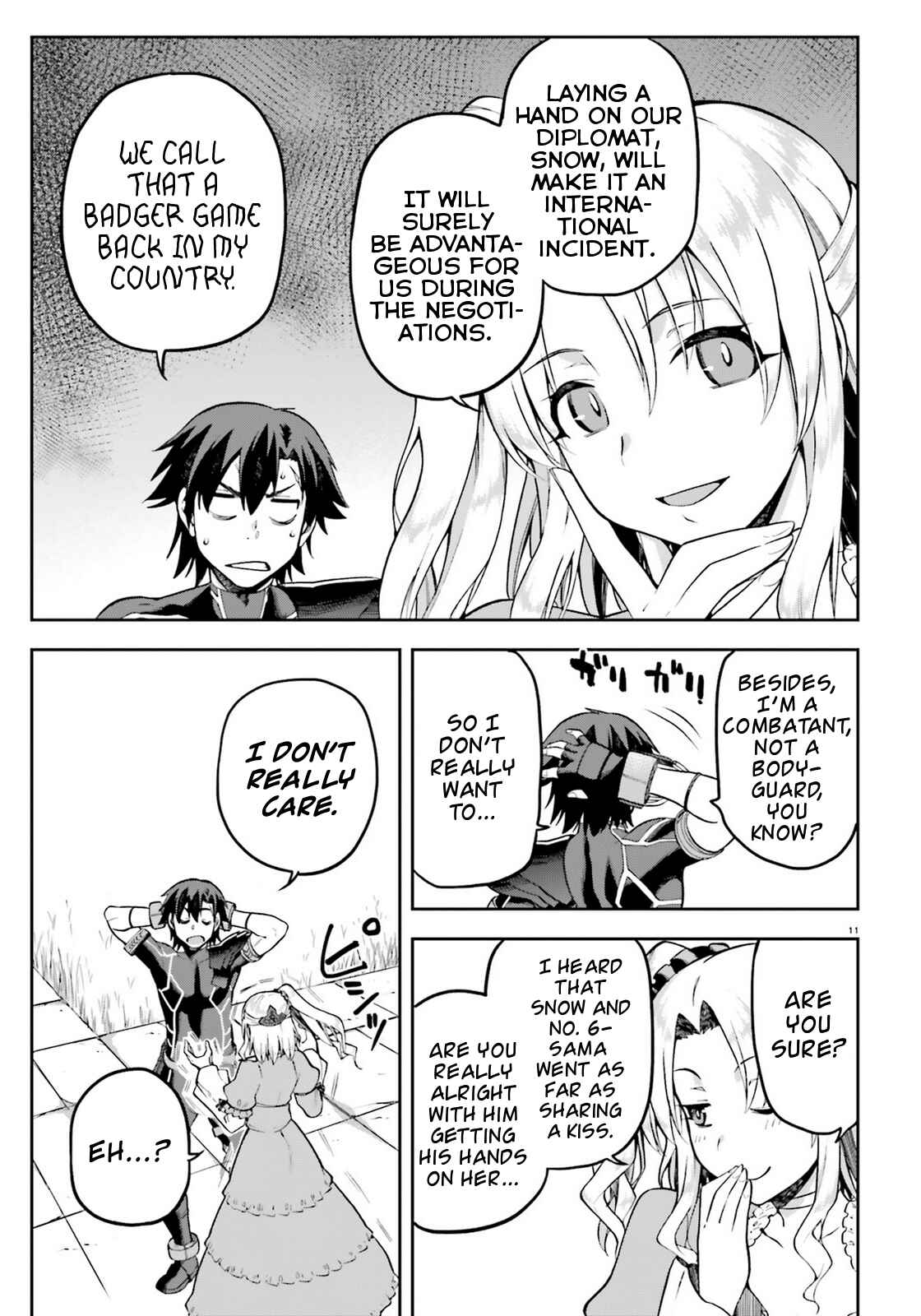 Page 11 Chapter 19 Sentouin, Hakenshimasu!