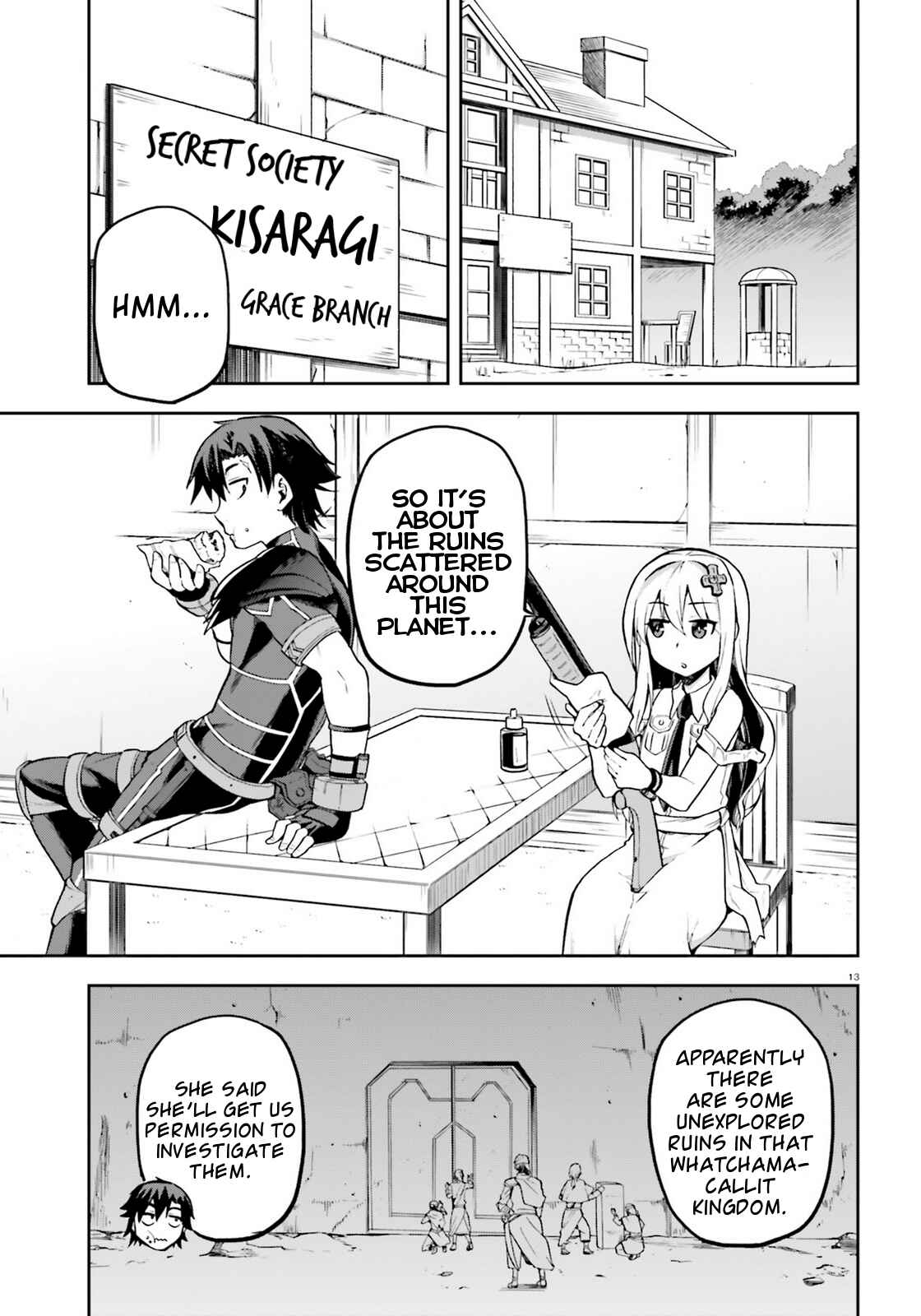 Page 13 Chapter 19 Sentouin, Hakenshimasu!