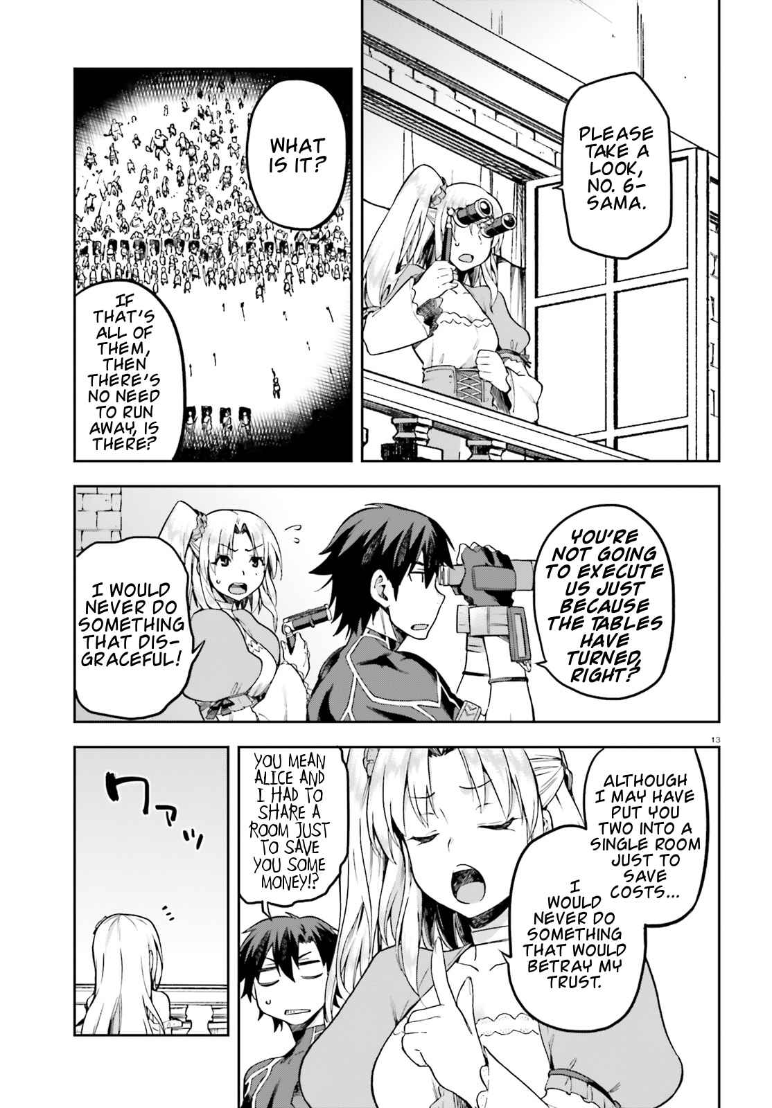 Page 13 Chapter 13 Sentouin, Hakenshimasu!