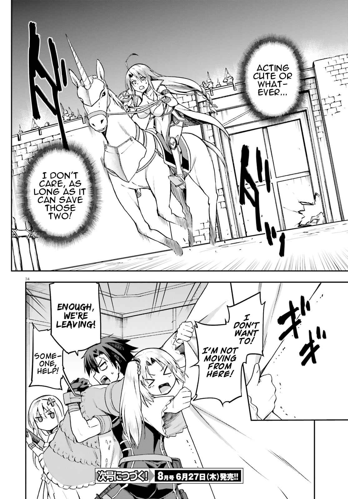 Page 34 Chapter 13 Sentouin, Hakenshimasu!