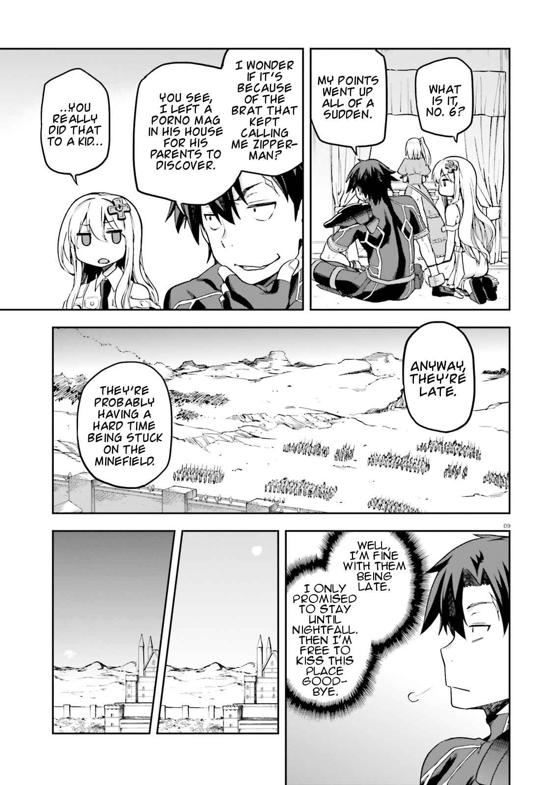 Page 9 Chapter 13 Sentouin, Hakenshimasu!
