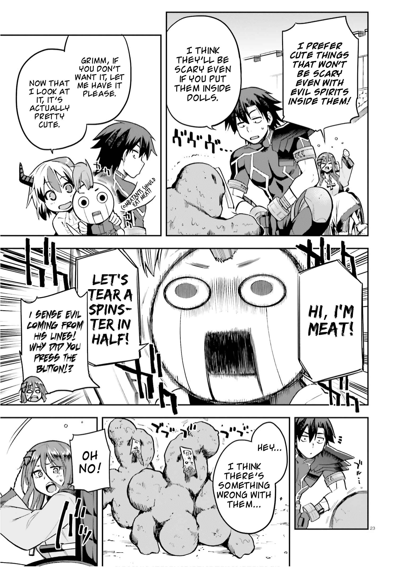 Page 21 Chapter 28 Sentouin, Hakenshimasu!