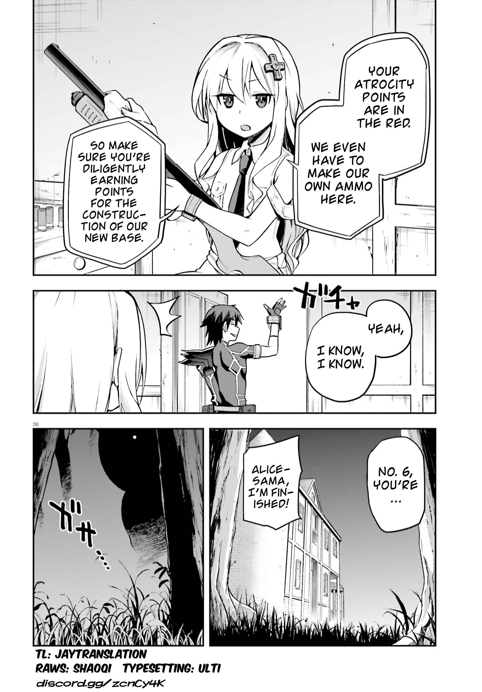 Page 34 Chapter 28 Sentouin, Hakenshimasu!
