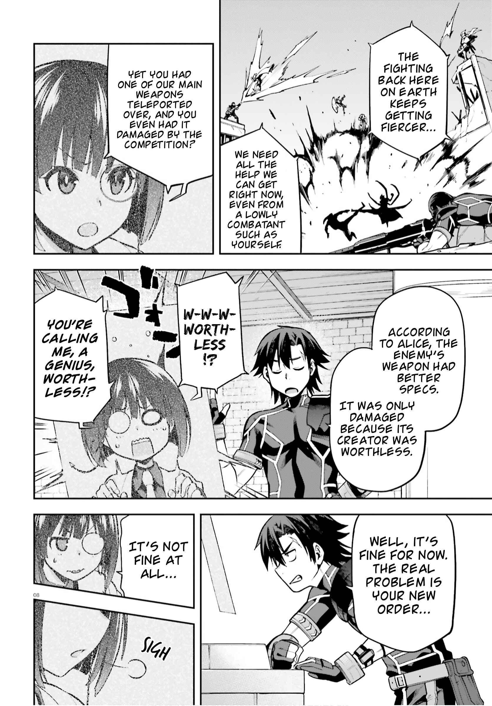 Page 6 Chapter 28 Sentouin, Hakenshimasu!