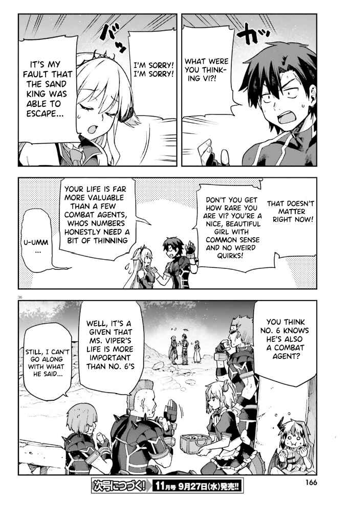 Page 36 Chapter 60 Sentouin, Hakenshimasu!