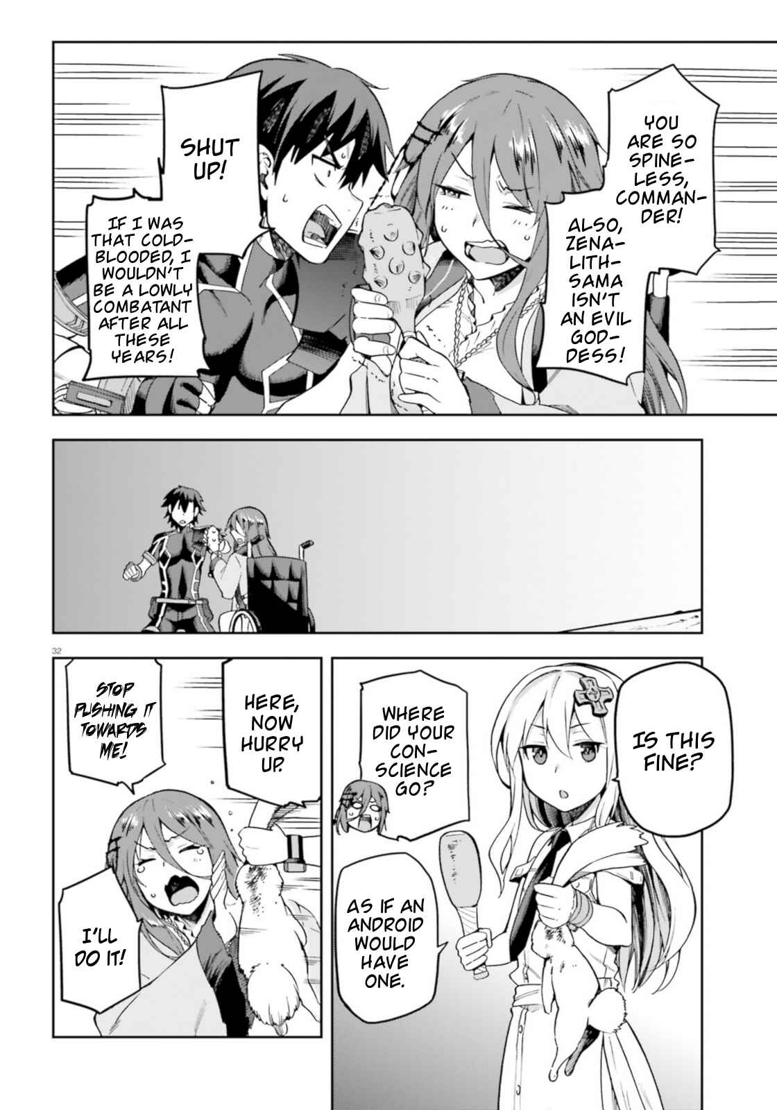 Page 32 Chapter 18 Sentouin, Hakenshimasu!