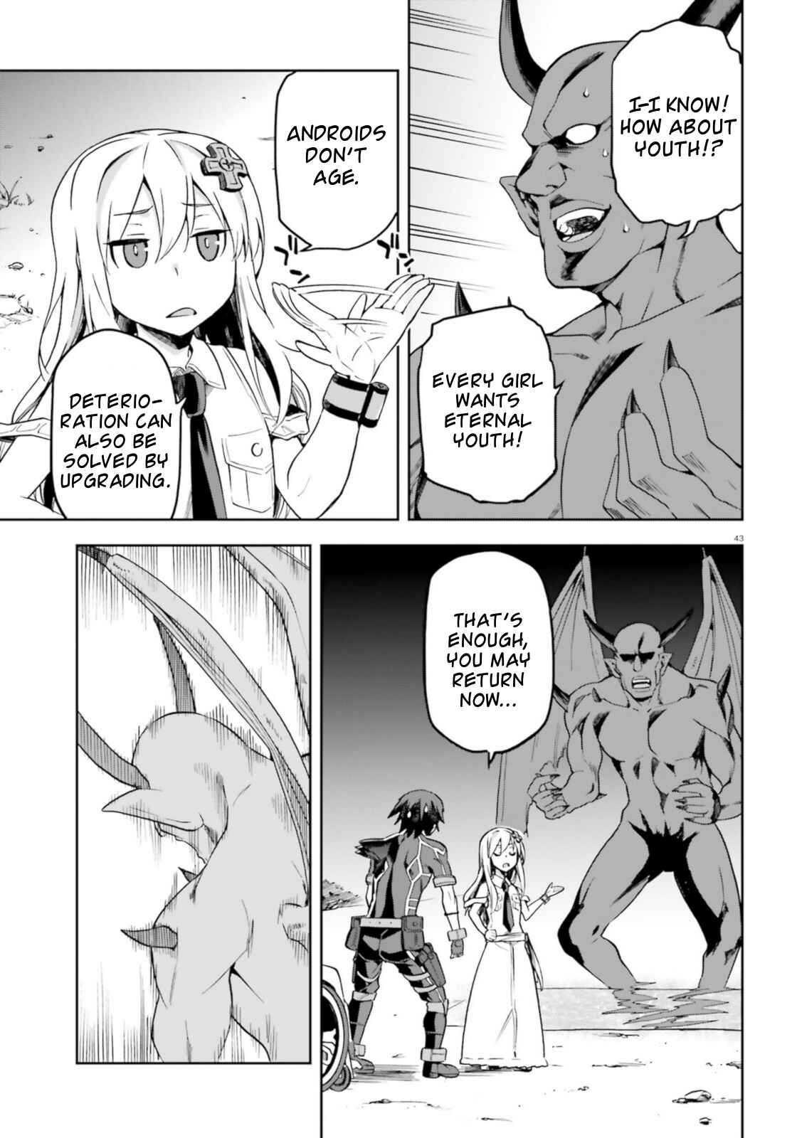 Page 43 Chapter 18 Sentouin, Hakenshimasu!