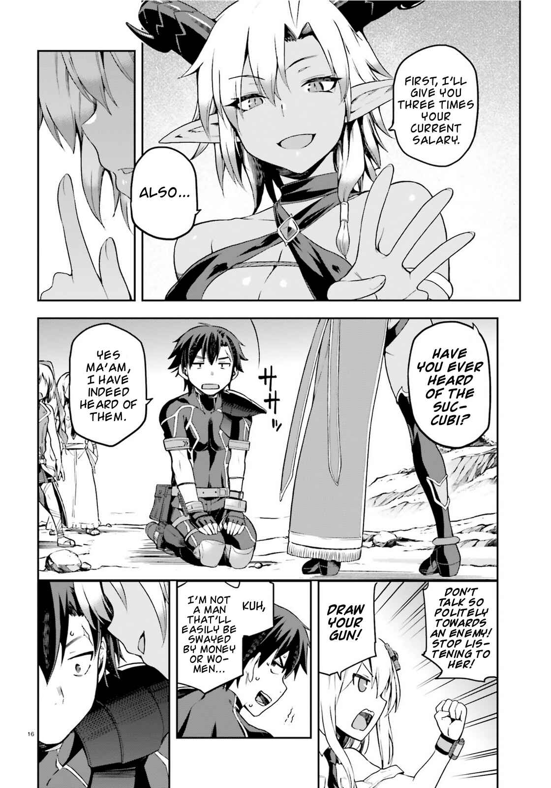 Page 16 Chapter 9 Sentouin, Hakenshimasu!