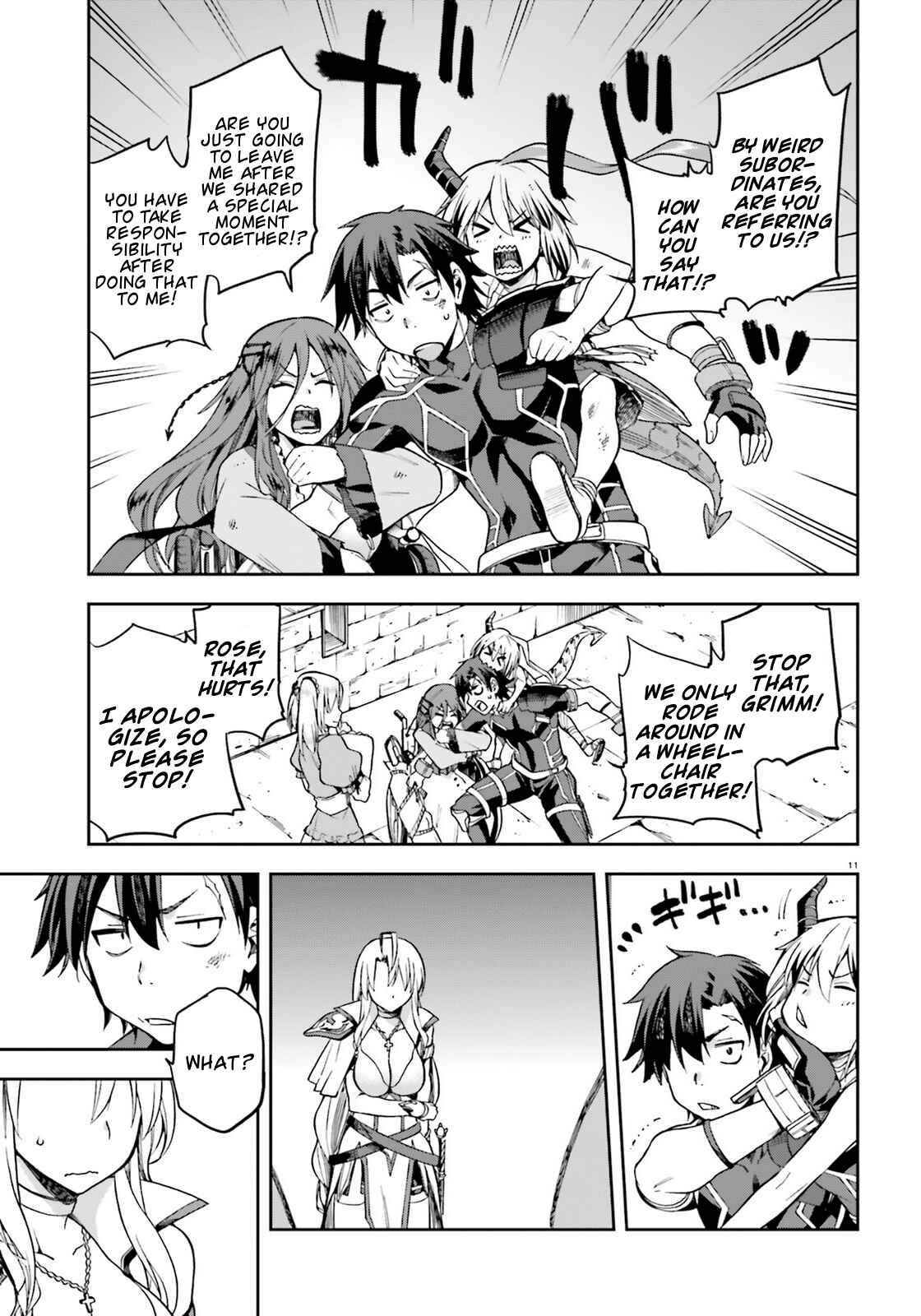 Page 11 Chapter 16 Sentouin, Hakenshimasu!