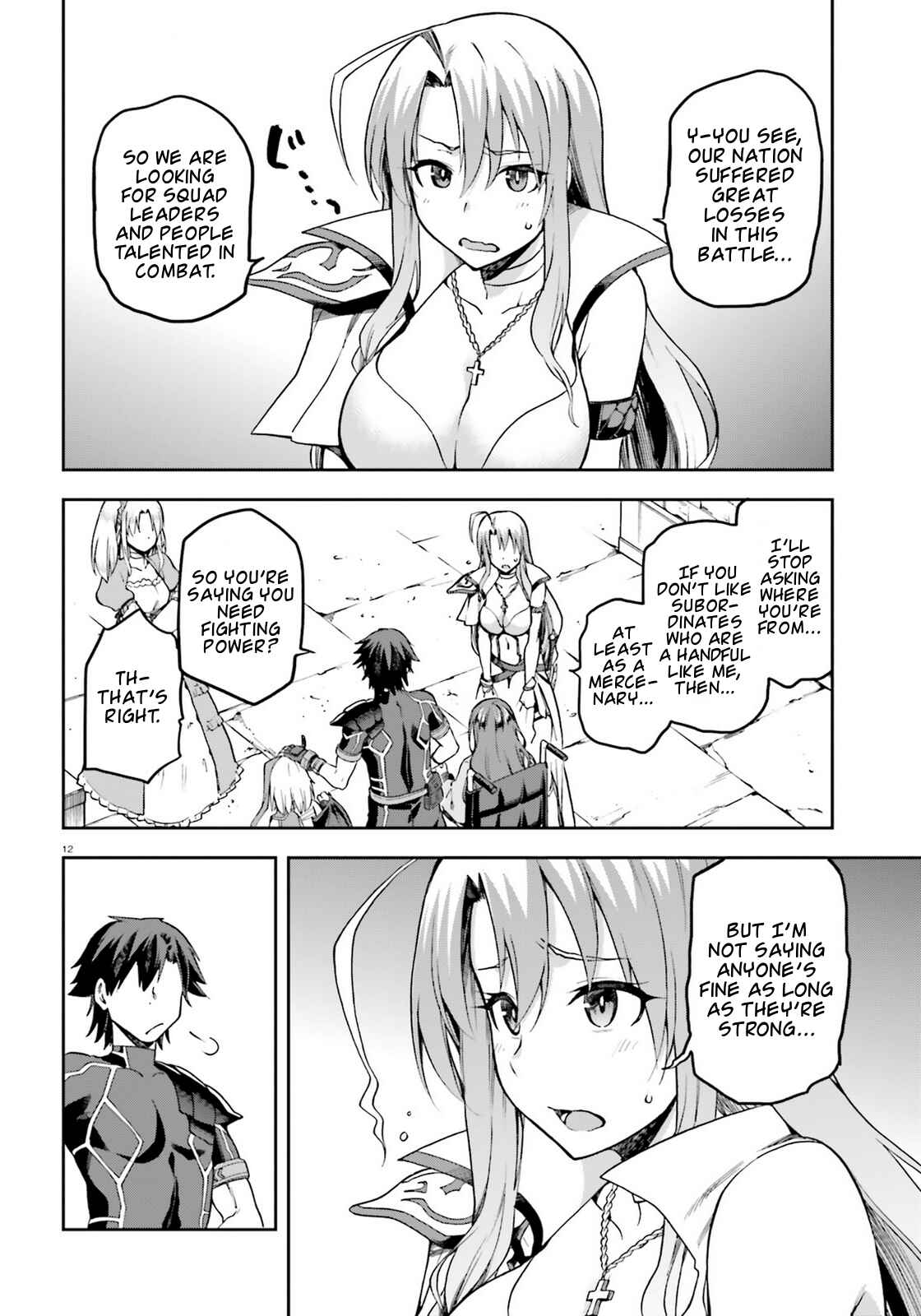 Page 12 Chapter 16 Sentouin, Hakenshimasu!