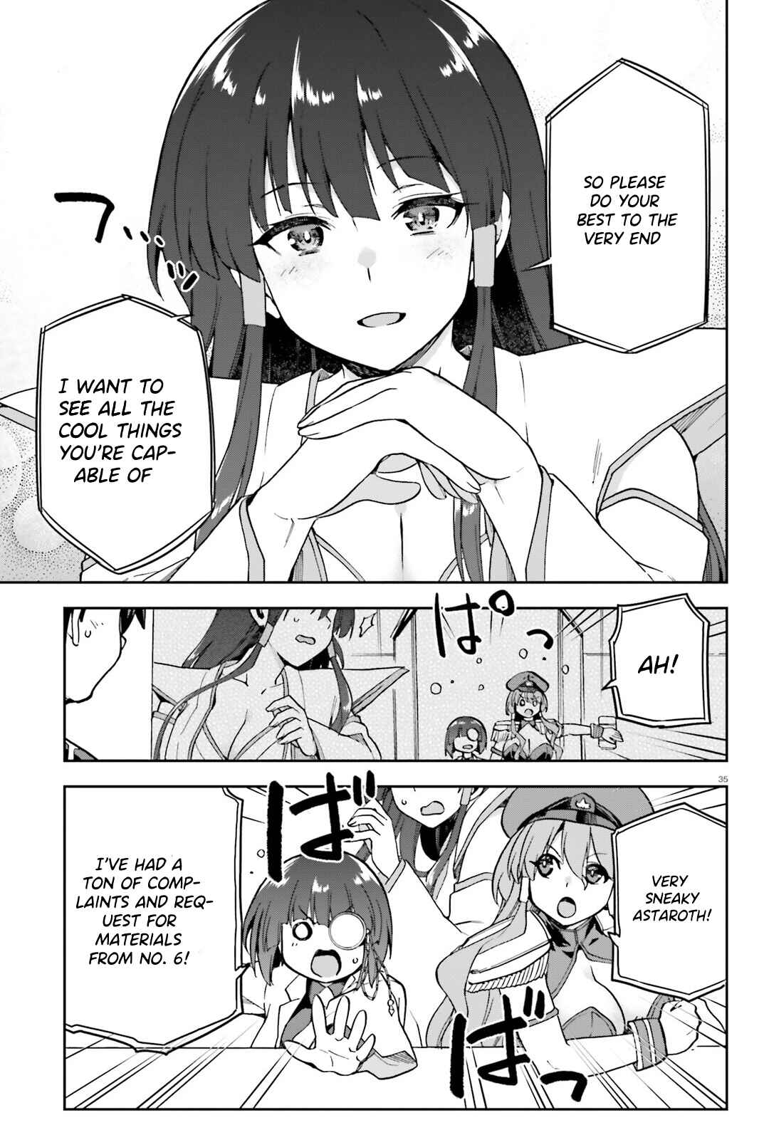 Page 34 Chapter 66 Sentouin, Hakenshimasu!