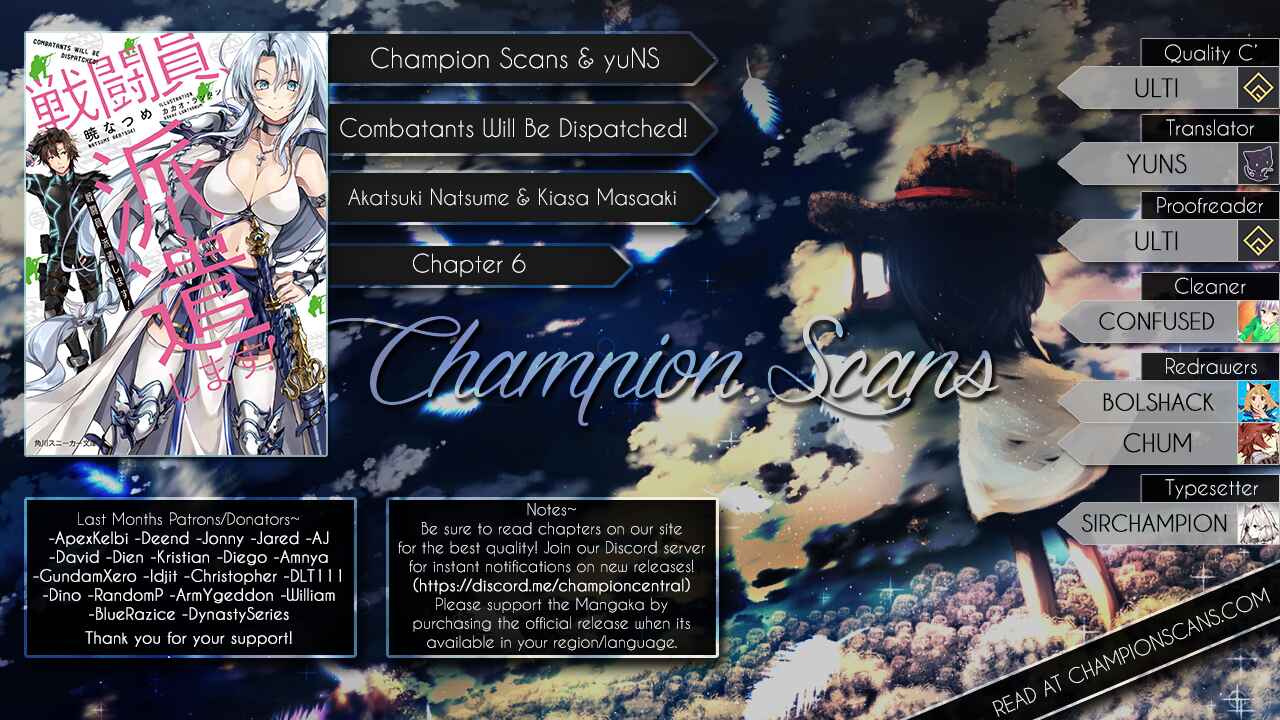 Page 1 Chapter 6 Sentouin, Hakenshimasu!