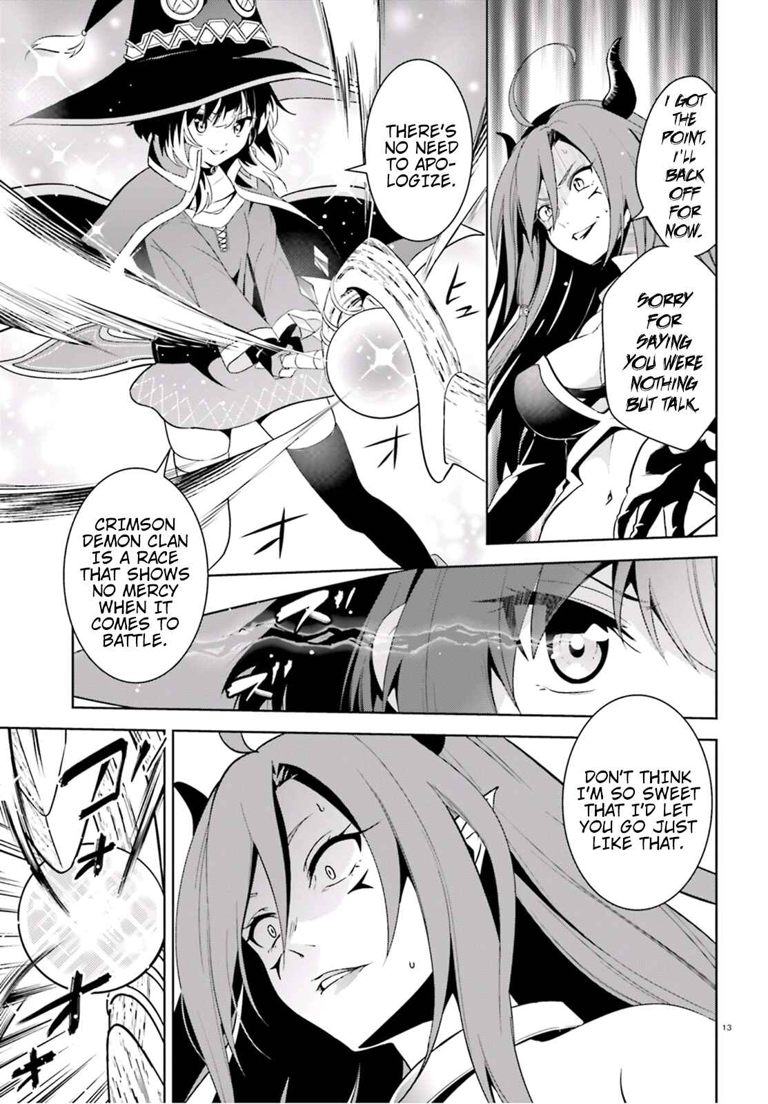 Page 13 Chapter 14 Kono Subarashii Sekai ni Bakuen wo!