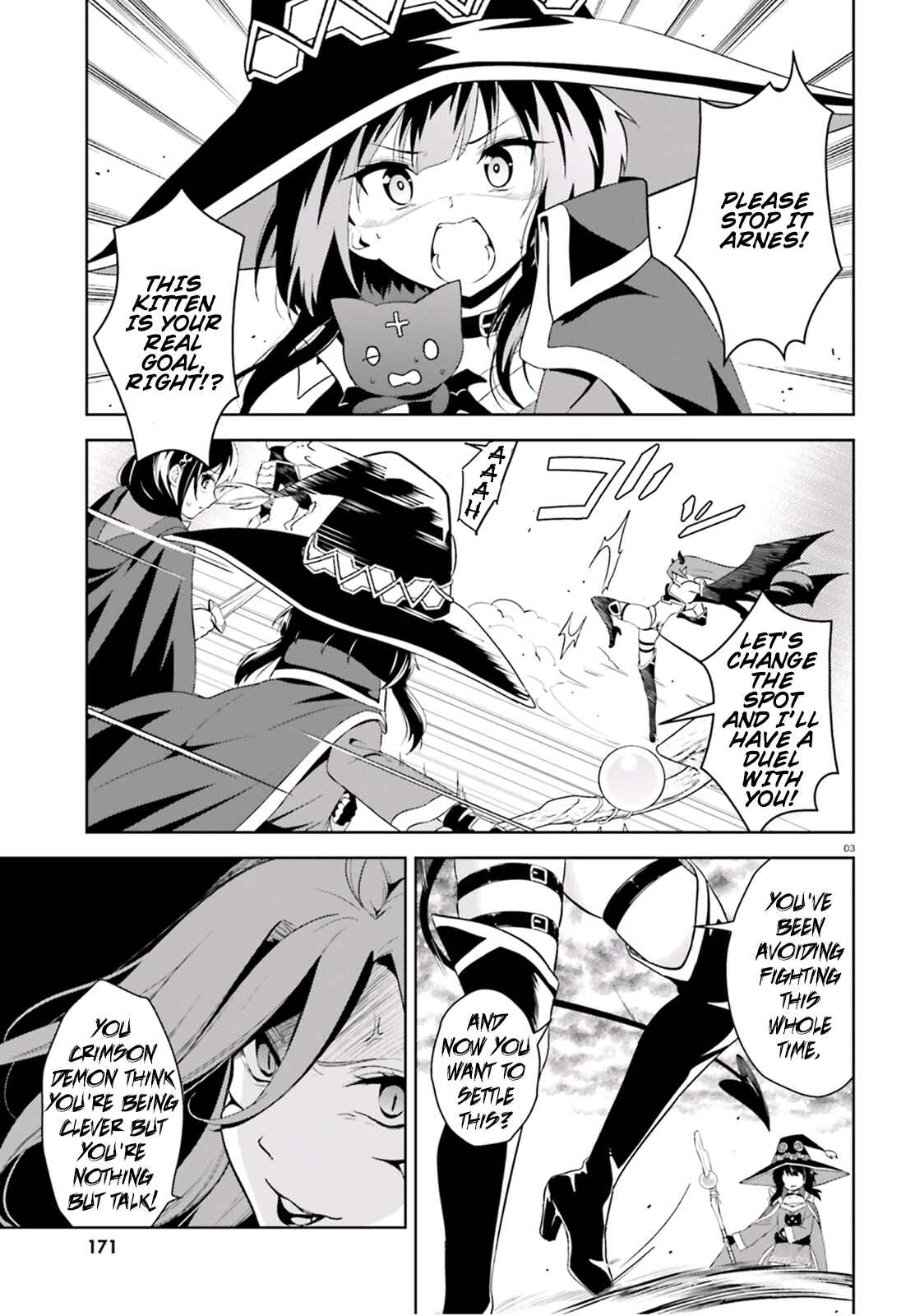 Page 3 Chapter 14 Kono Subarashii Sekai ni Bakuen wo!