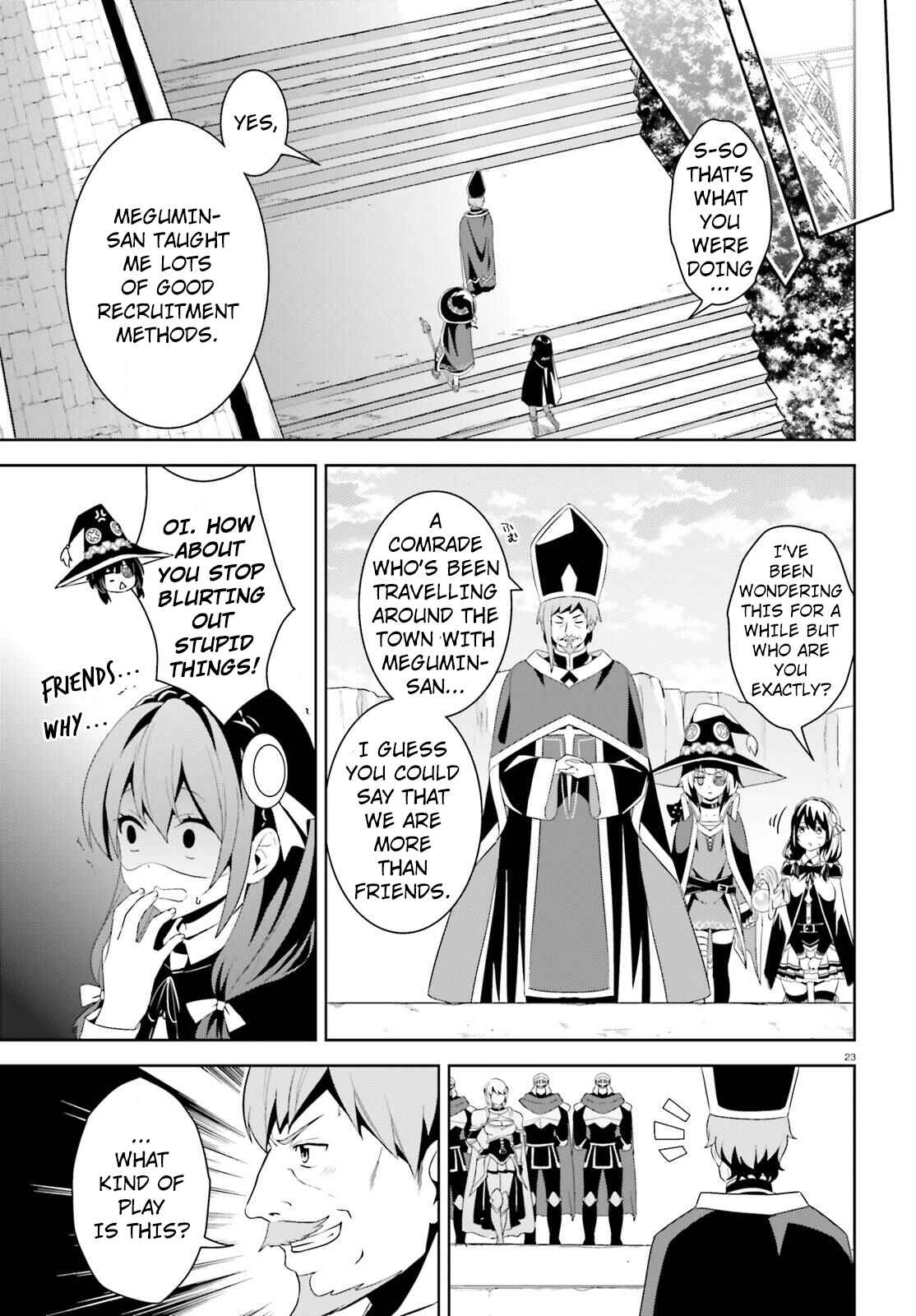 Page 23 Chapter 10 Kono Subarashii Sekai ni Bakuen wo!