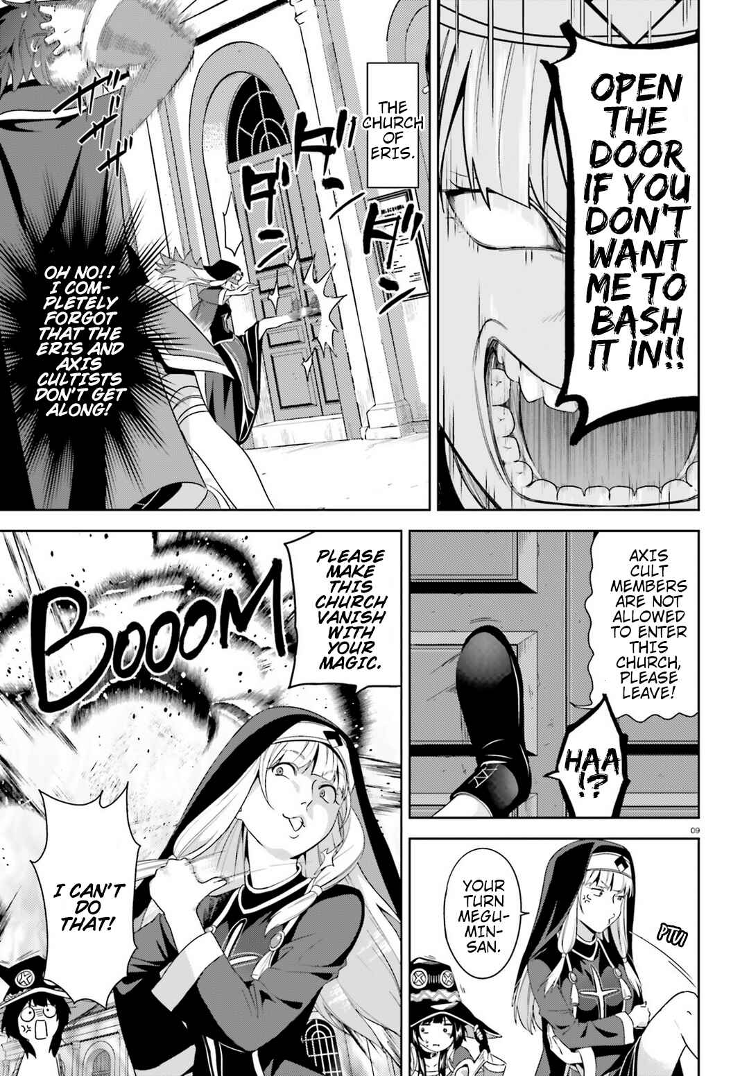 Page 9 Chapter 18 Kono Subarashii Sekai ni Bakuen wo!