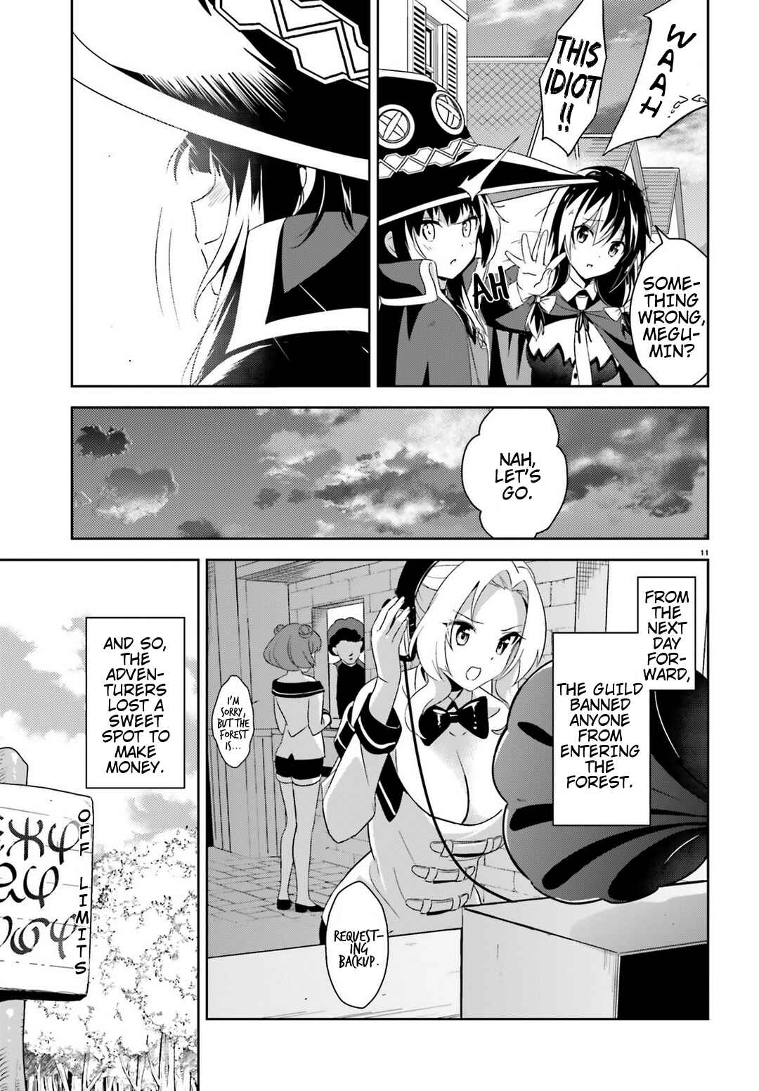 Page 9 Chapter 17 Kono Subarashii Sekai ni Bakuen wo!