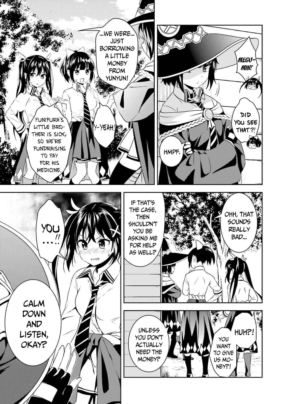Page 27 Chapter 4 Kono Subarashii Sekai ni Bakuen wo!