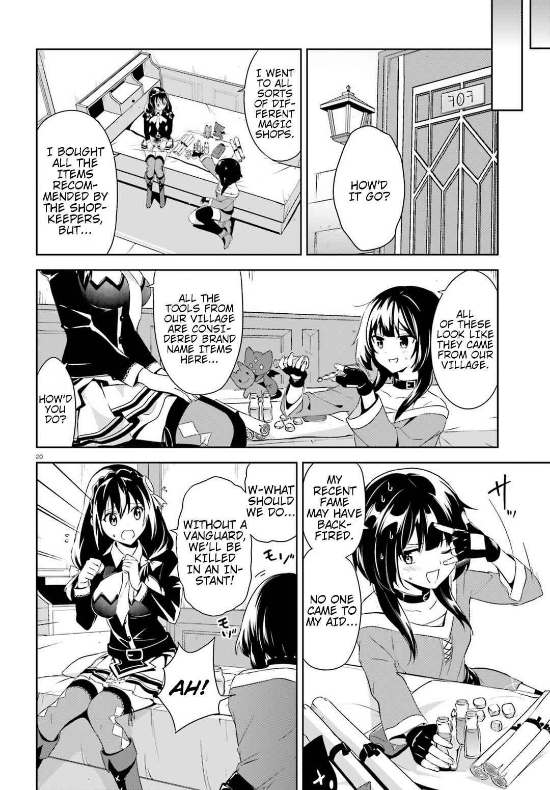 Page 20 Chapter 19 Kono Subarashii Sekai ni Bakuen wo!