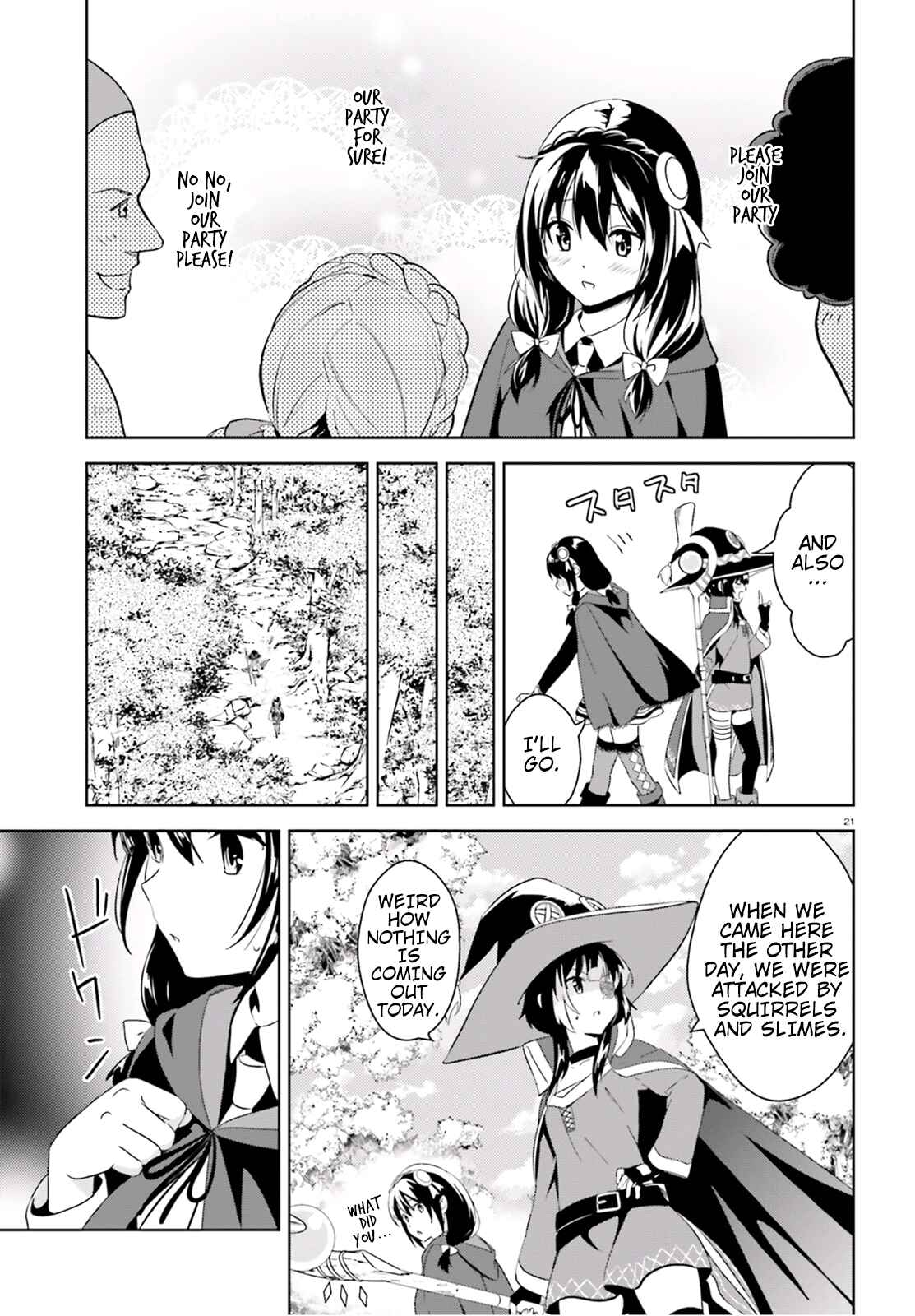 Page 21 Chapter 16 Kono Subarashii Sekai ni Bakuen wo!