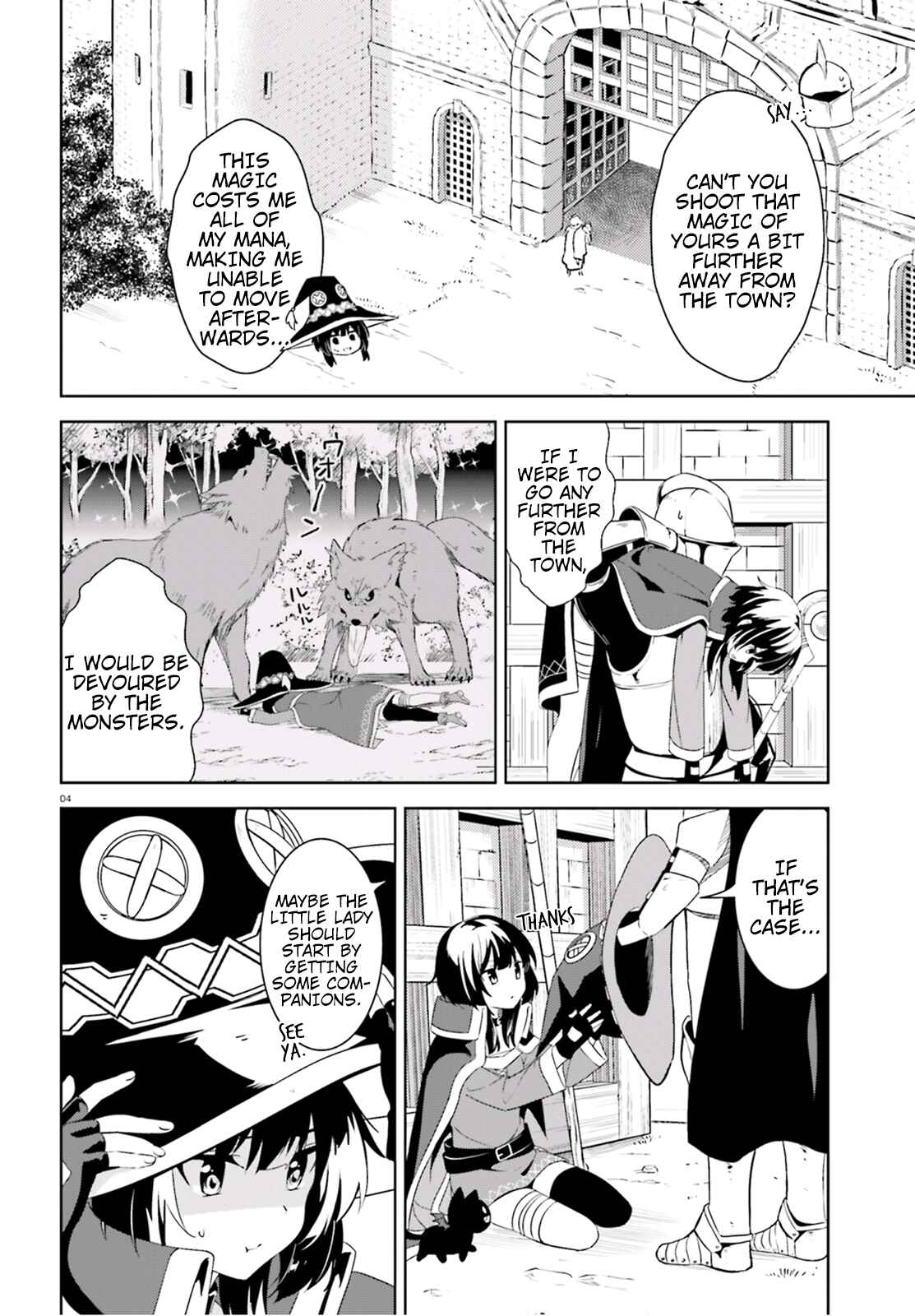 Page 4 Chapter 16 Kono Subarashii Sekai ni Bakuen wo!