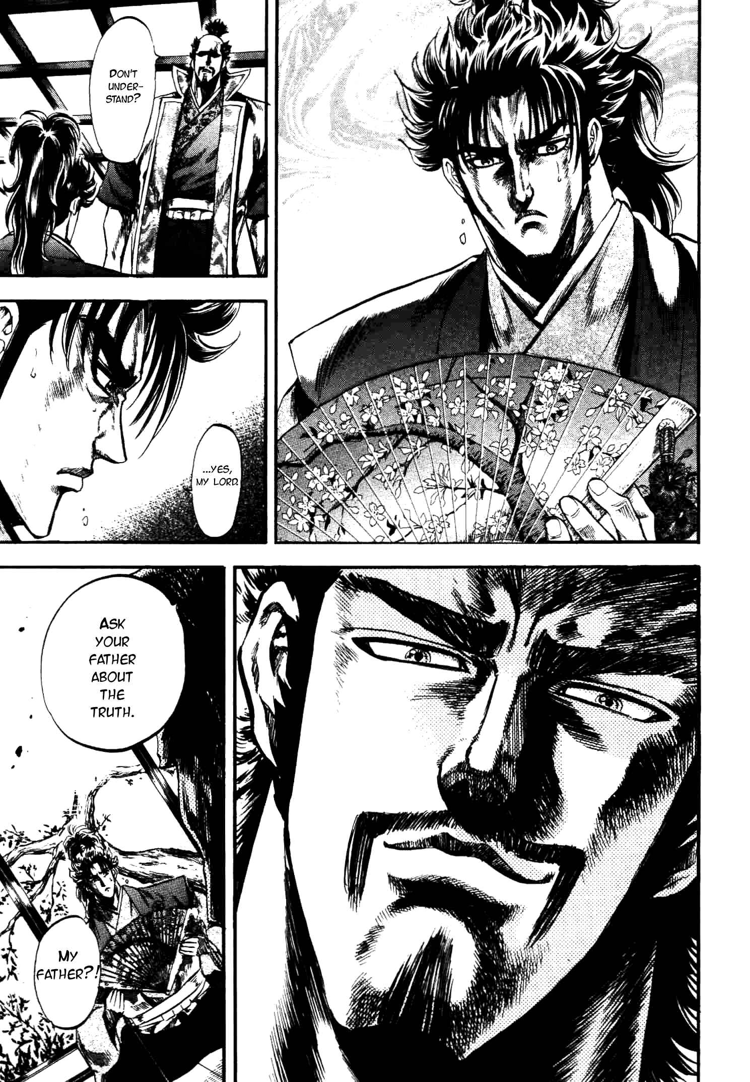 Page 19 Chapter 13 Gifuu Doudou!! Naoe Kanetsugu - Maeda Keiji Tsukigatari