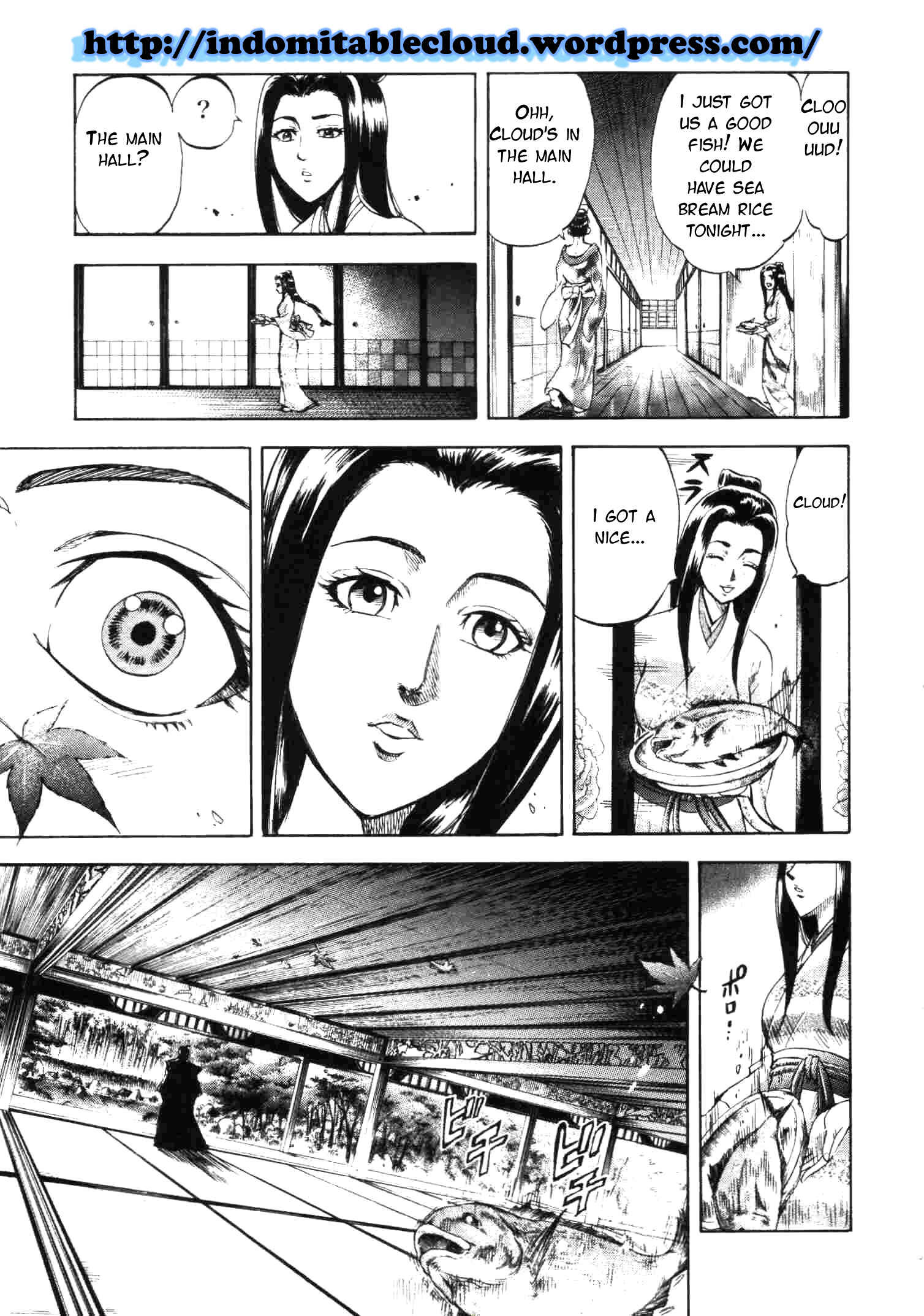 Page 14 Chapter 3 Gifuu Doudou!! Naoe Kanetsugu - Maeda Keiji Tsukigatari