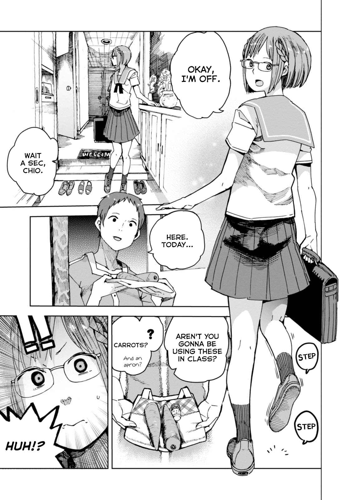 Page 1 Chapter 34 Chio-chan no Tsuugakuro