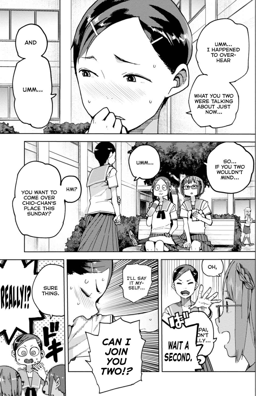 Page 1 Chapter 35 Chio-chan no Tsuugakuro