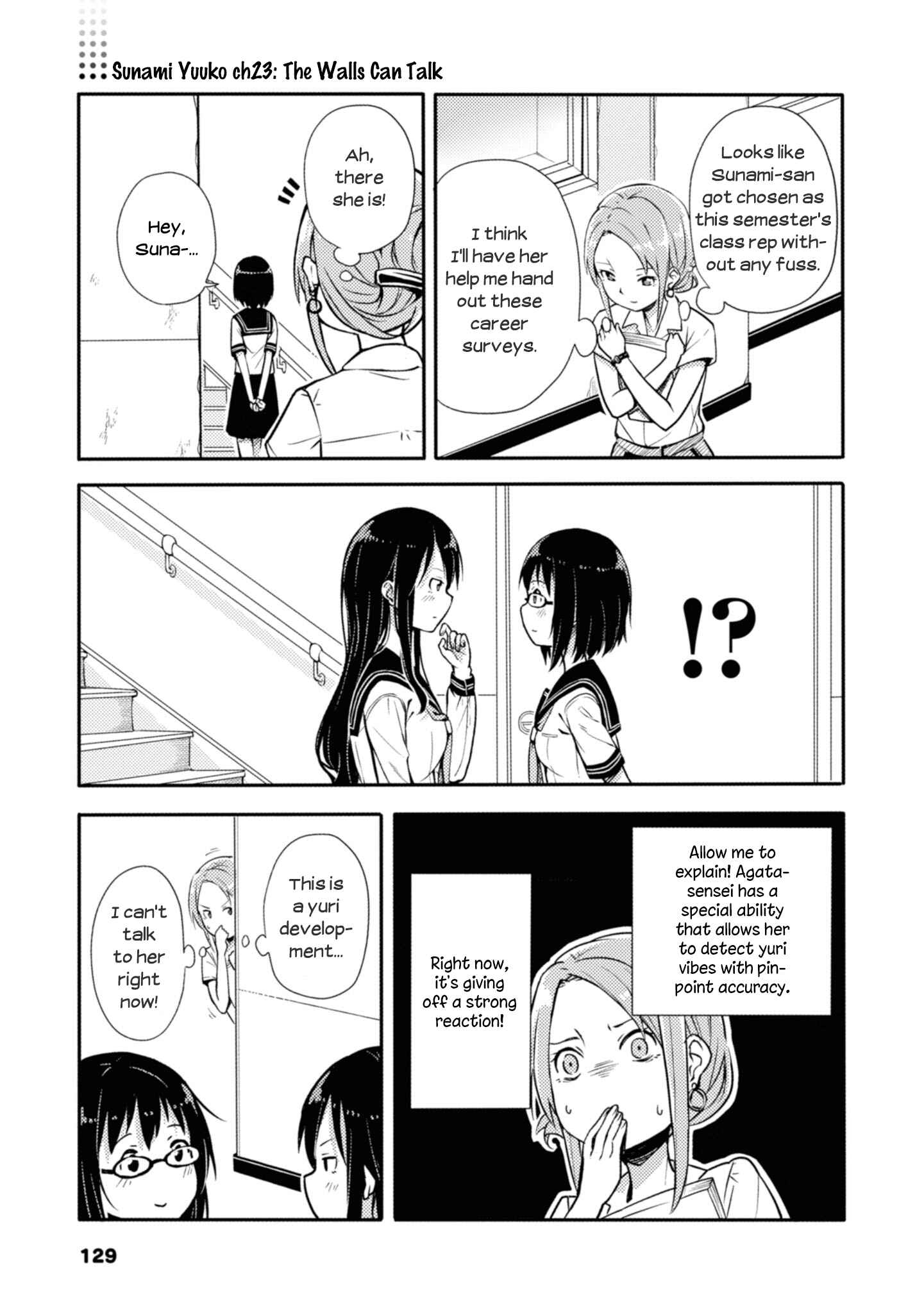 Page 1 Chapter 23 Sunami Yuuko to Yuri na Hitobito