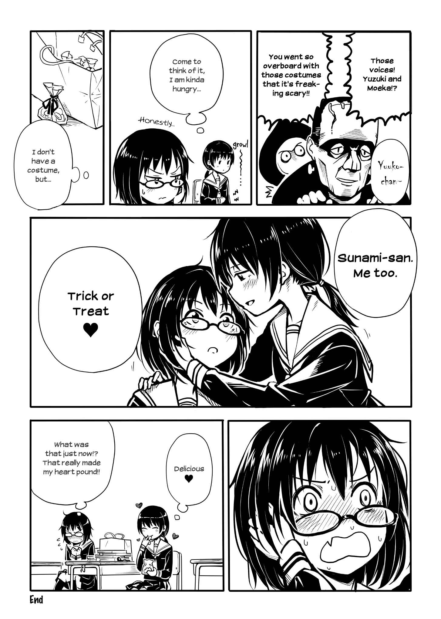 Page 4 Chapter 25 Sunami Yuuko to Yuri na Hitobito