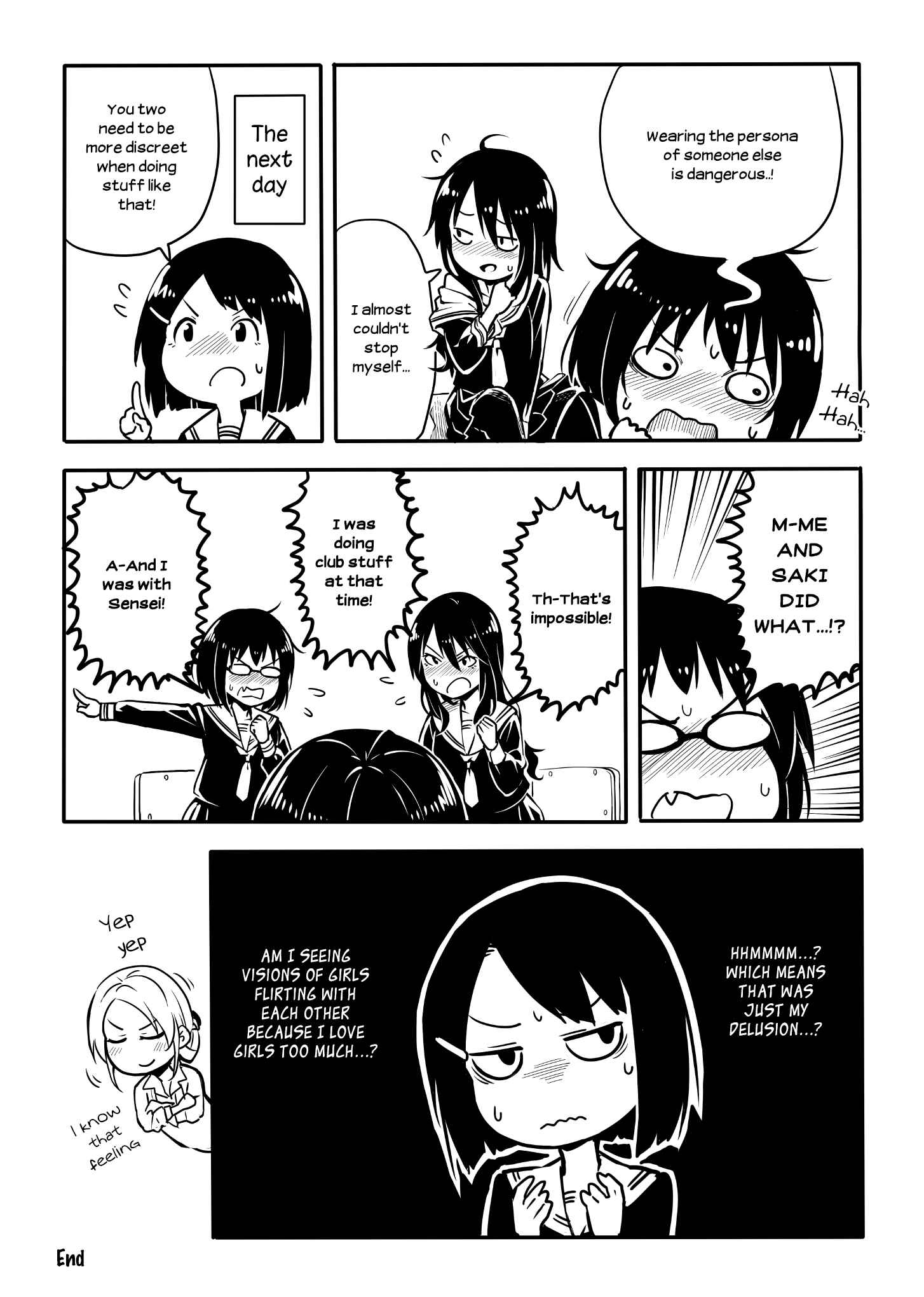 Page 4 Chapter 32 Sunami Yuuko to Yuri na Hitobito