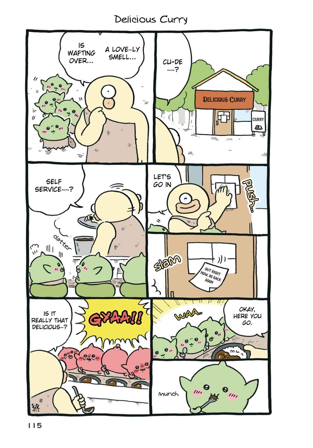 Page 1 Chapter 115 Chiikawa: Nanka Chiisakute Kawaii Yatsu