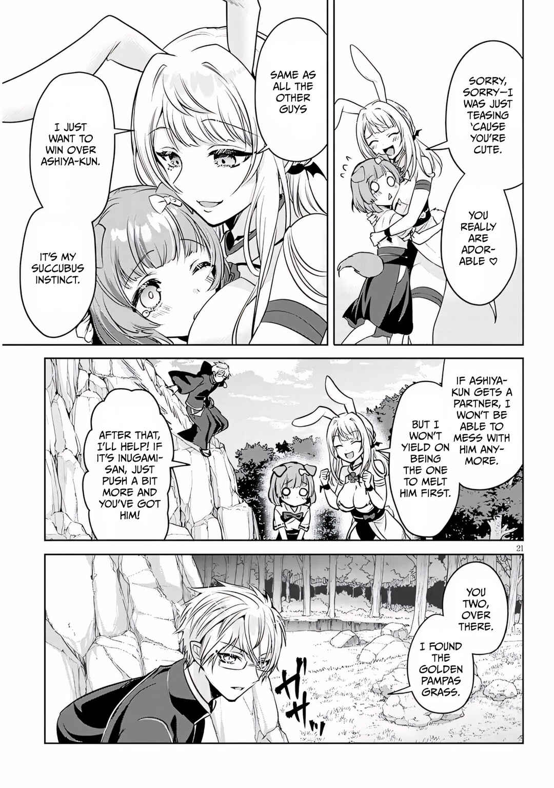 Page 21 Chapter 13 Moteharune, Ashiya-kun