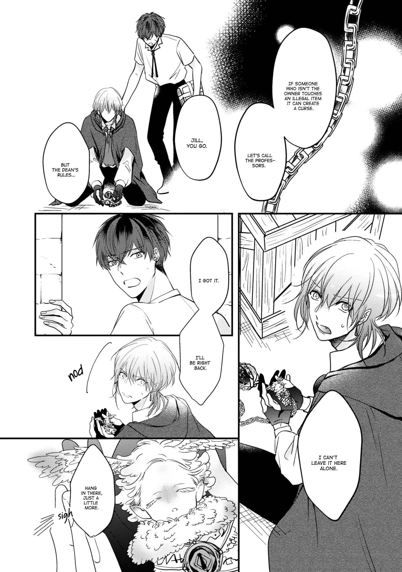 Page 14 Chapter 3 Mahoutsukai wa Furete Tokeru