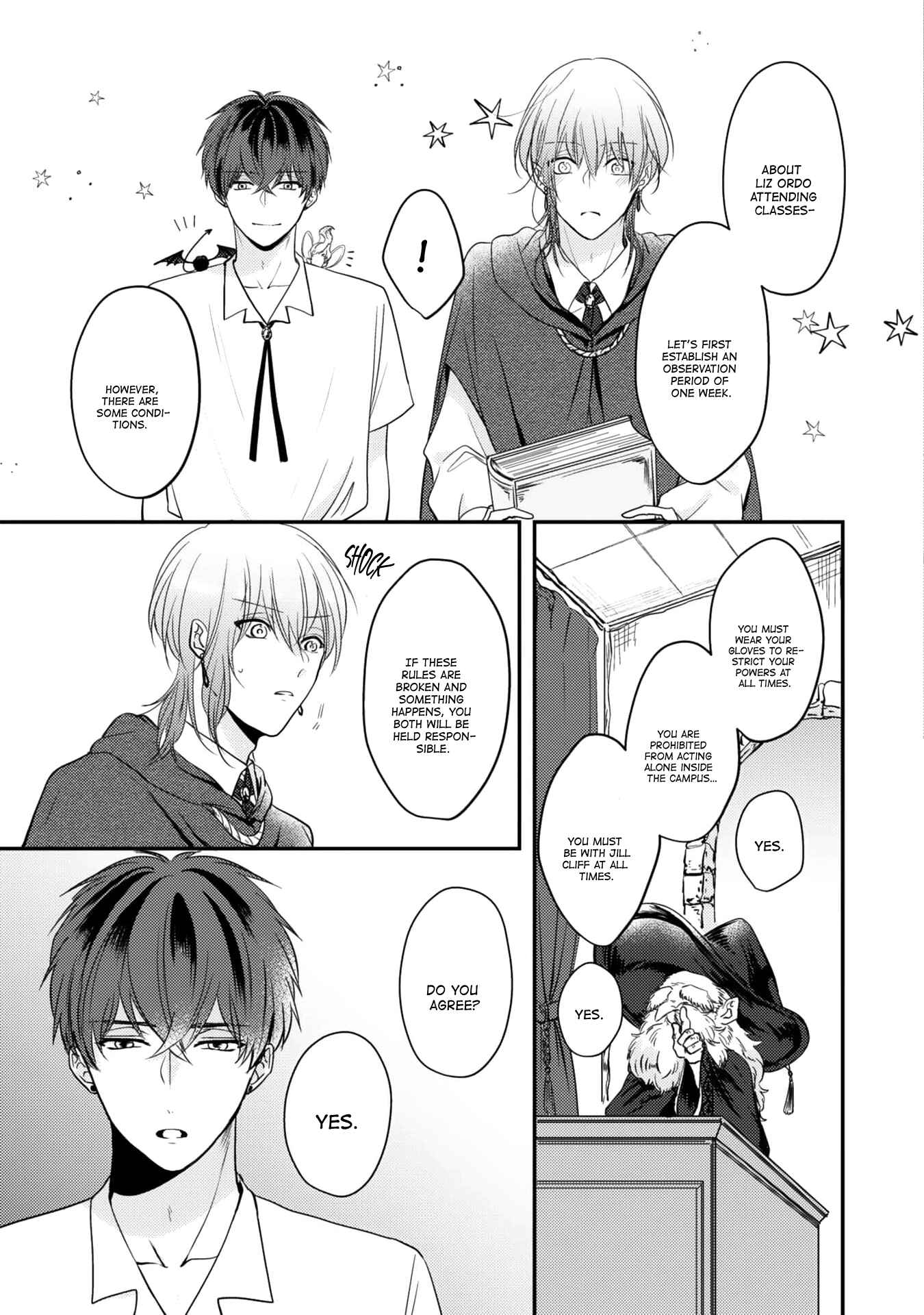 Page 3 Chapter 3 Mahoutsukai wa Furete Tokeru