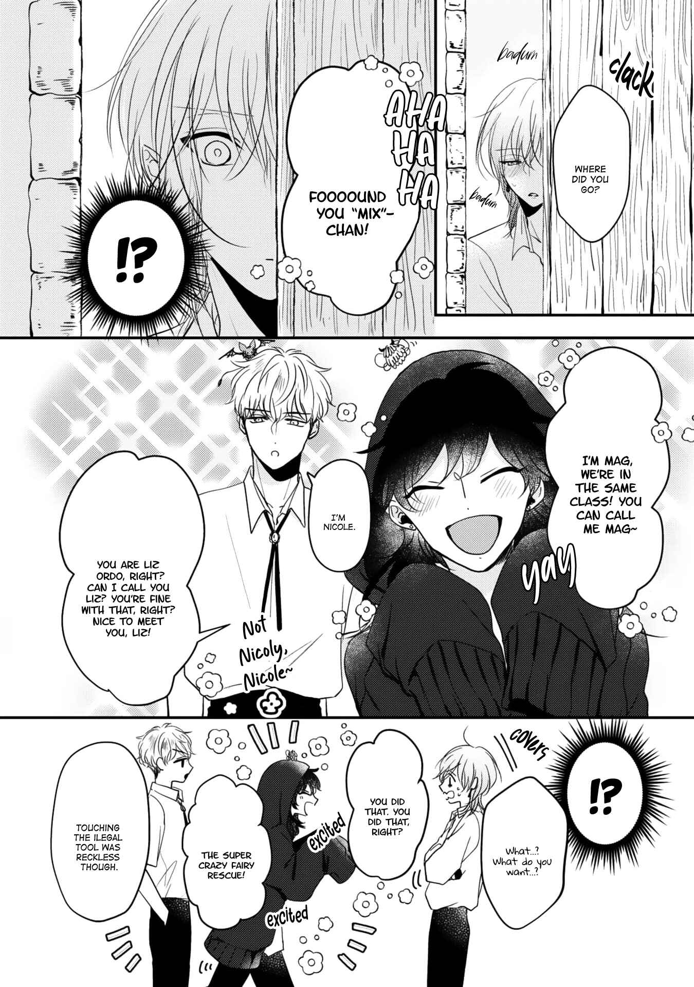 Page 4 Chapter 4 Mahoutsukai wa Furete Tokeru