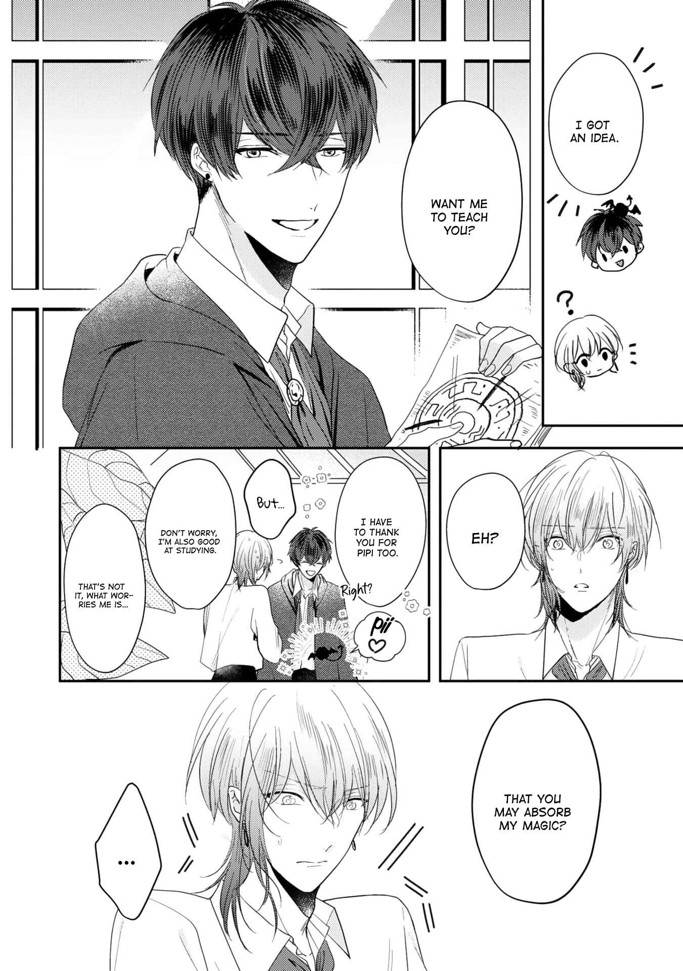 Page 19 Chapter 1 Mahoutsukai wa Furete Tokeru