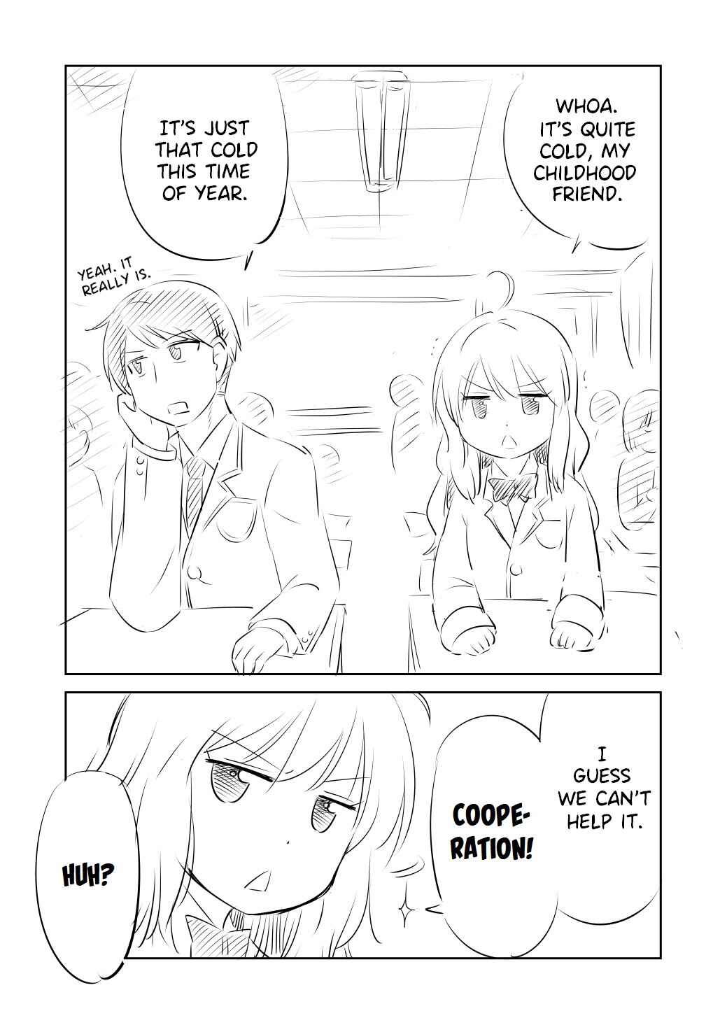 Page 1 Chapter Unknown_9acd Warming up with a Childhood Friend
