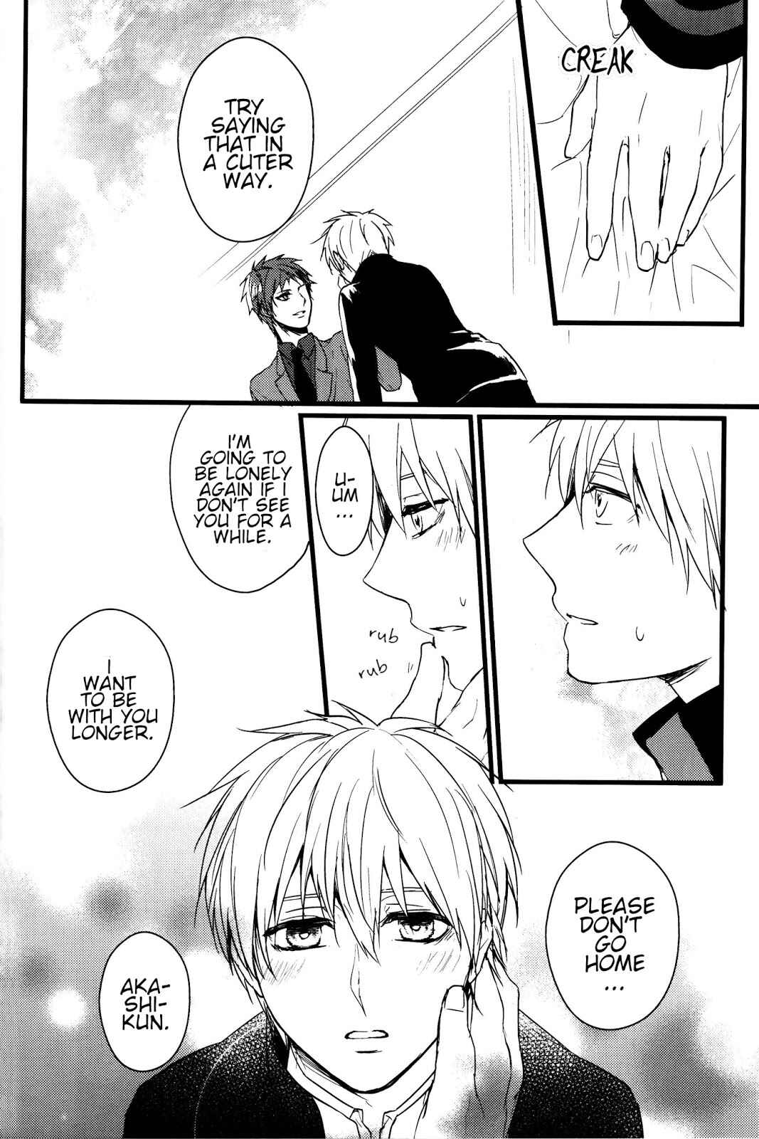 Page 14 Chapter Unknown_812f Kuroko no Basuke - Amaeta Gari Biyori (Doujinshi)