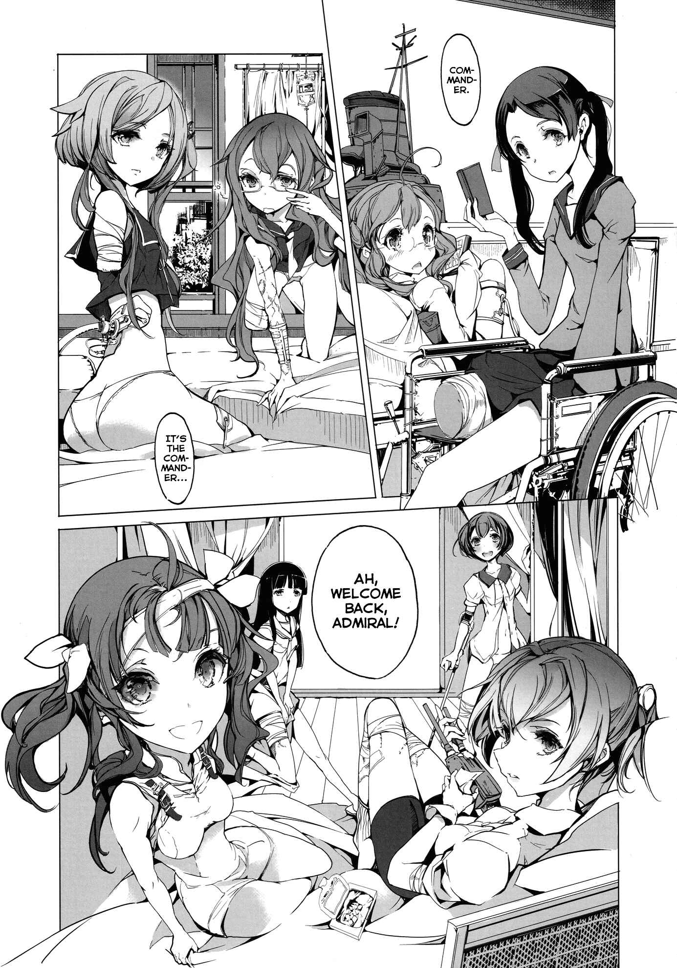 Page 14 Chapter Unknown_e523 Kantai Collection -KanColle- Sakura no Kantai (Doujinshi)