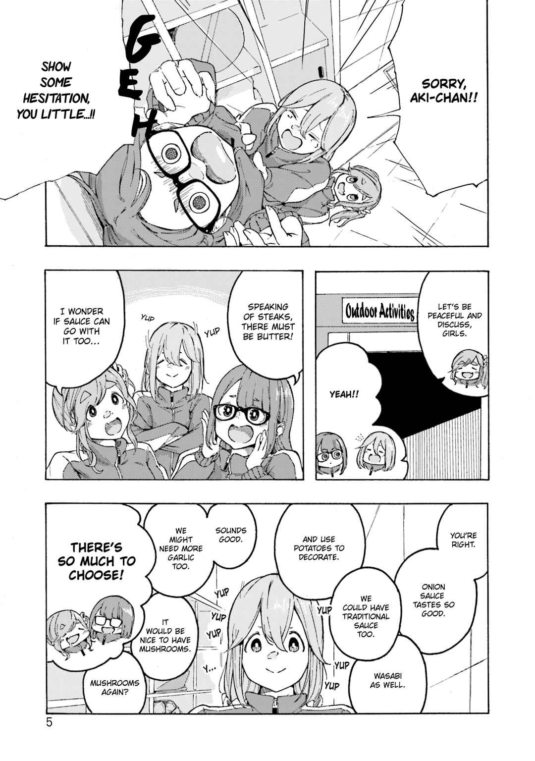 Page 3 Chapter 17 Yuru Camp △ Anthology Comic