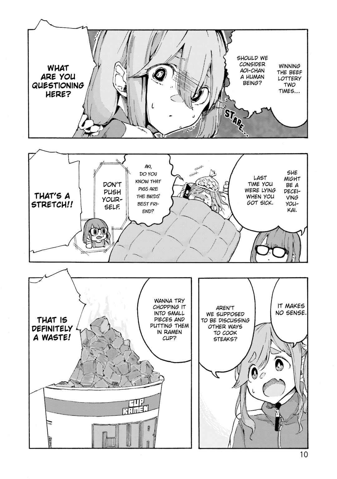 Page 8 Chapter 17 Yuru Camp △ Anthology Comic