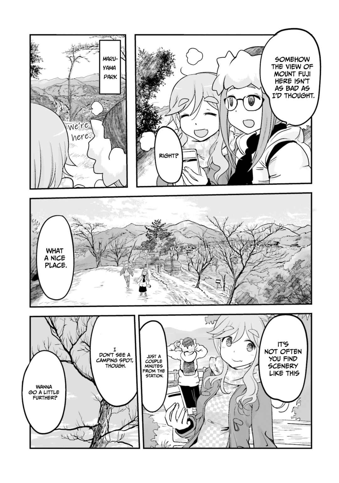 Page 8 Chapter 16 Yuru Camp △ Anthology Comic
