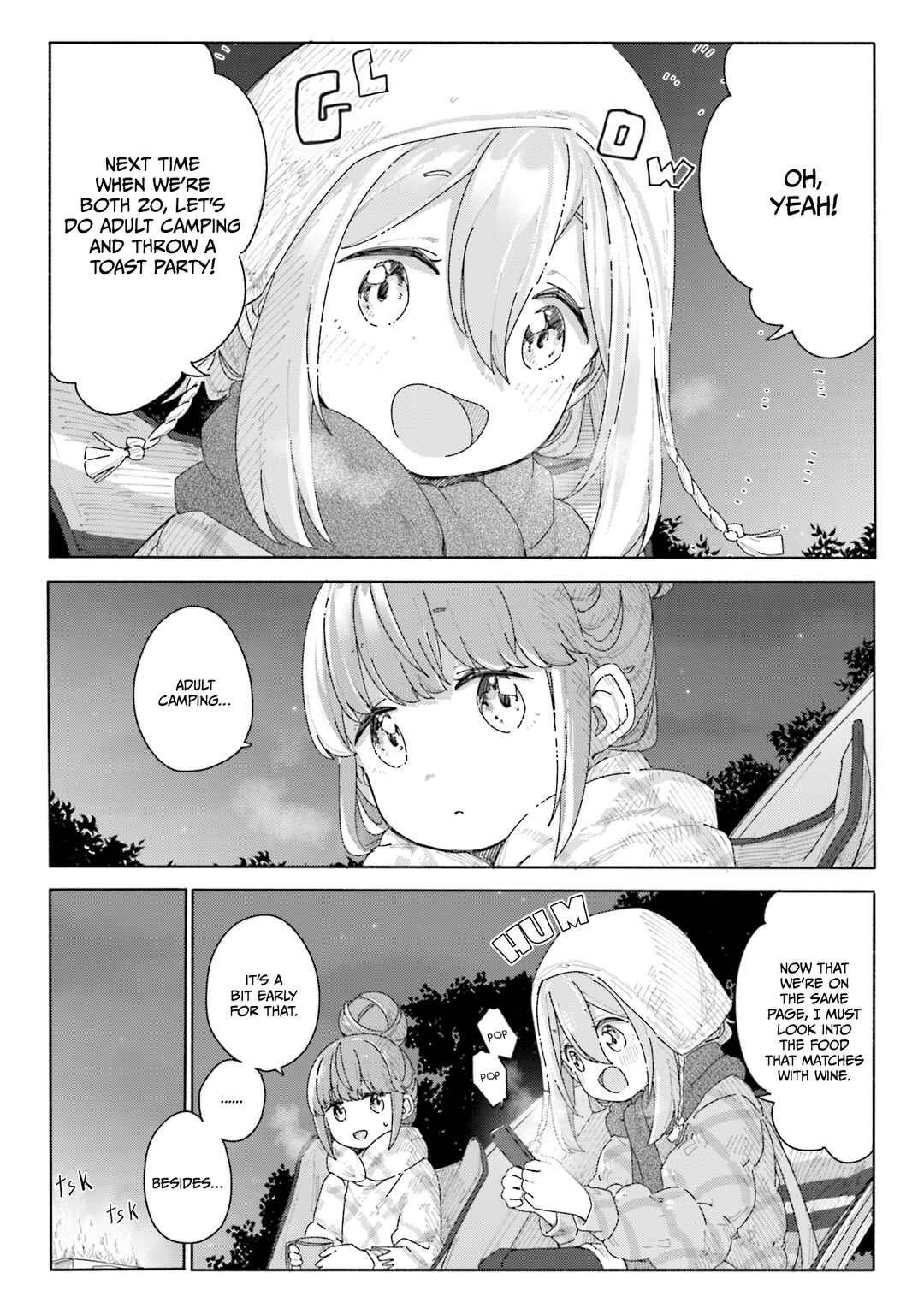 Page 7 Chapter 18 Yuru Camp △ Anthology Comic