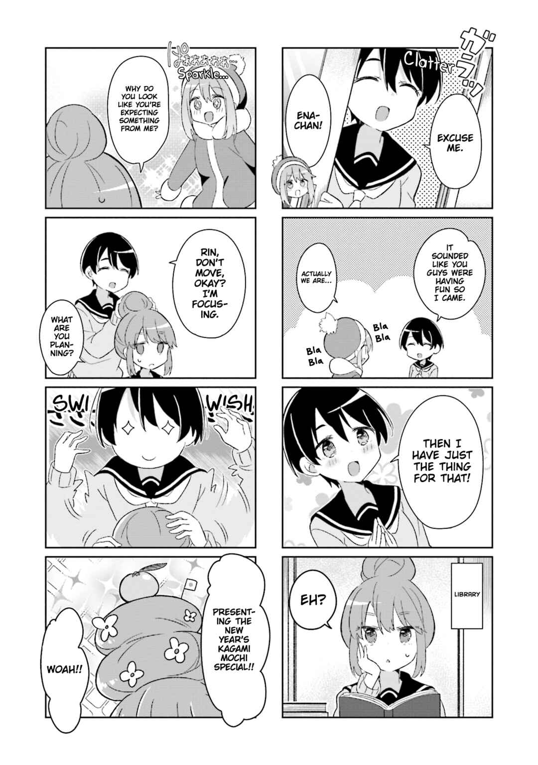 Page 4 Chapter 11 Yuru Camp △ Anthology Comic