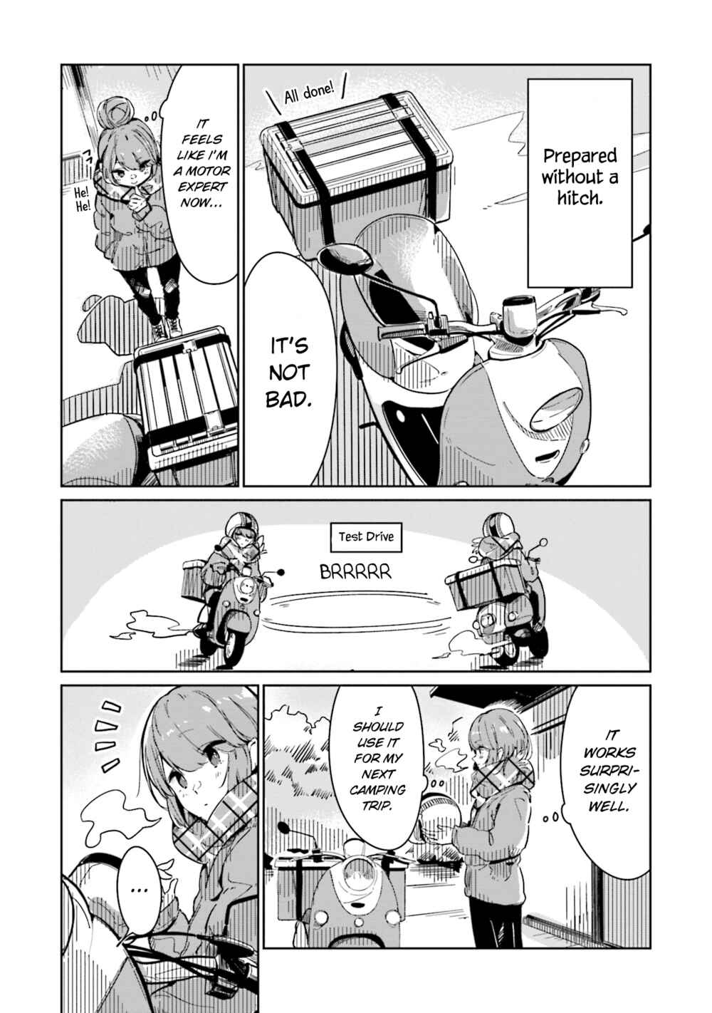 Page 9 Chapter 2 Yuru Camp △ Anthology Comic
