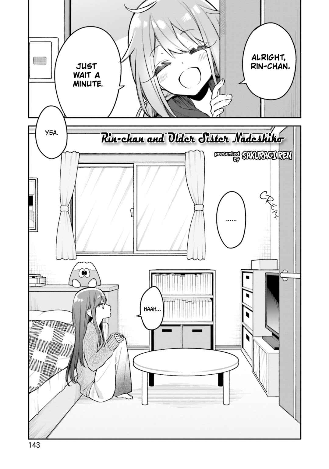 Page 1 Chapter 15 Yuru Camp △ Anthology Comic